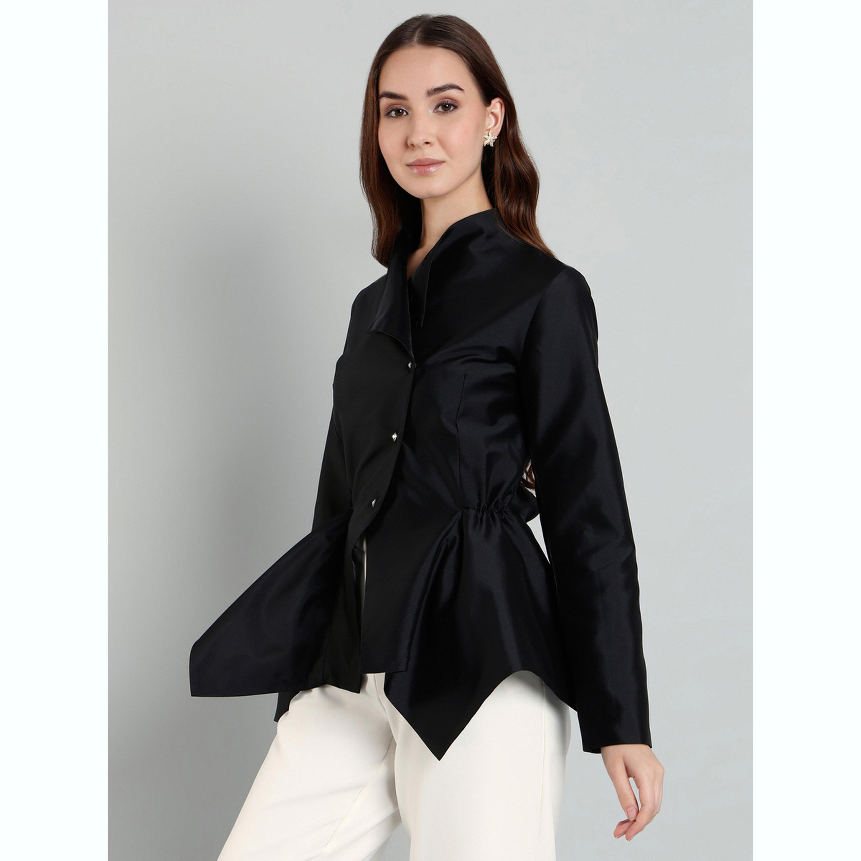 بلوزة بيبلوم بنمط لف-women-clothing-shirtsandblouses-blouses-image-1