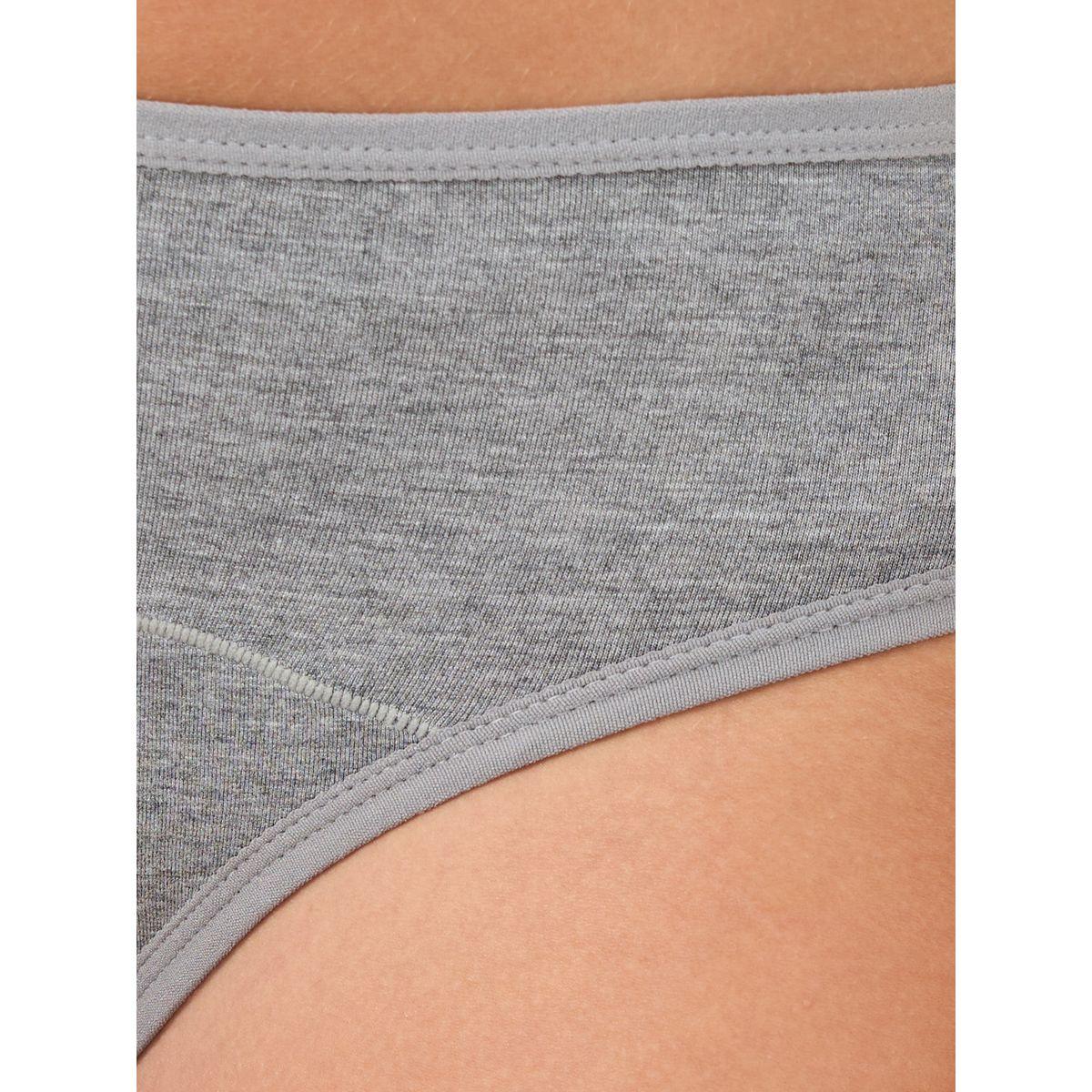 Styli Solid Absorbant Period Cotton Briefs-women-clothing-lingerie-panties-image-3