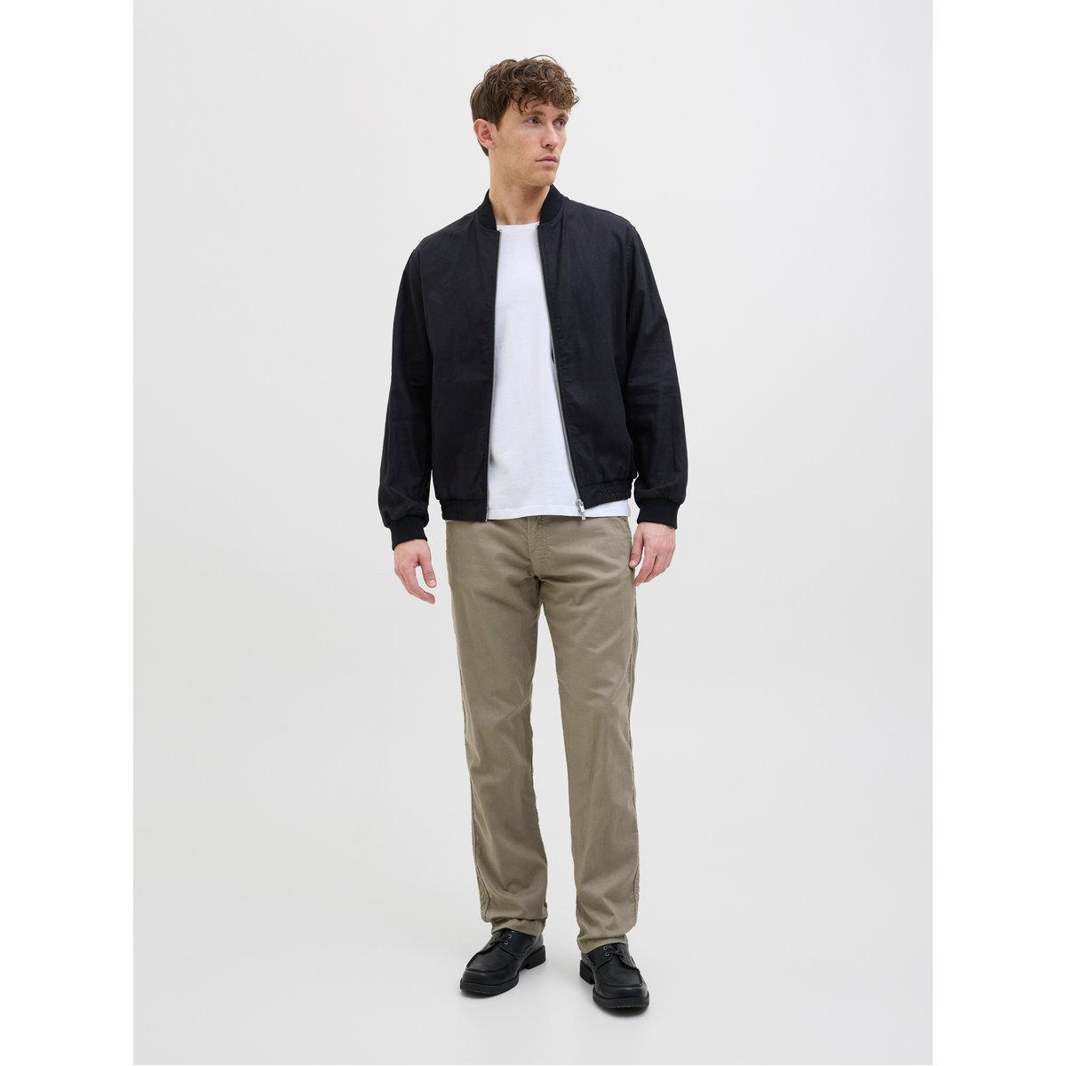 جوغر بقصة مريحة وخصر متوسط مع أربطة-men-clothing-bottoms-joggers-image-2