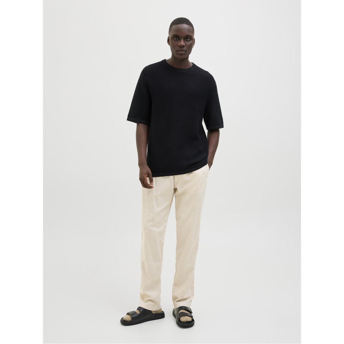 Jack & Jones Mid Rise Relaxed Fit Joggers with Drawstring-men-clothing-bottoms-joggers-image-3