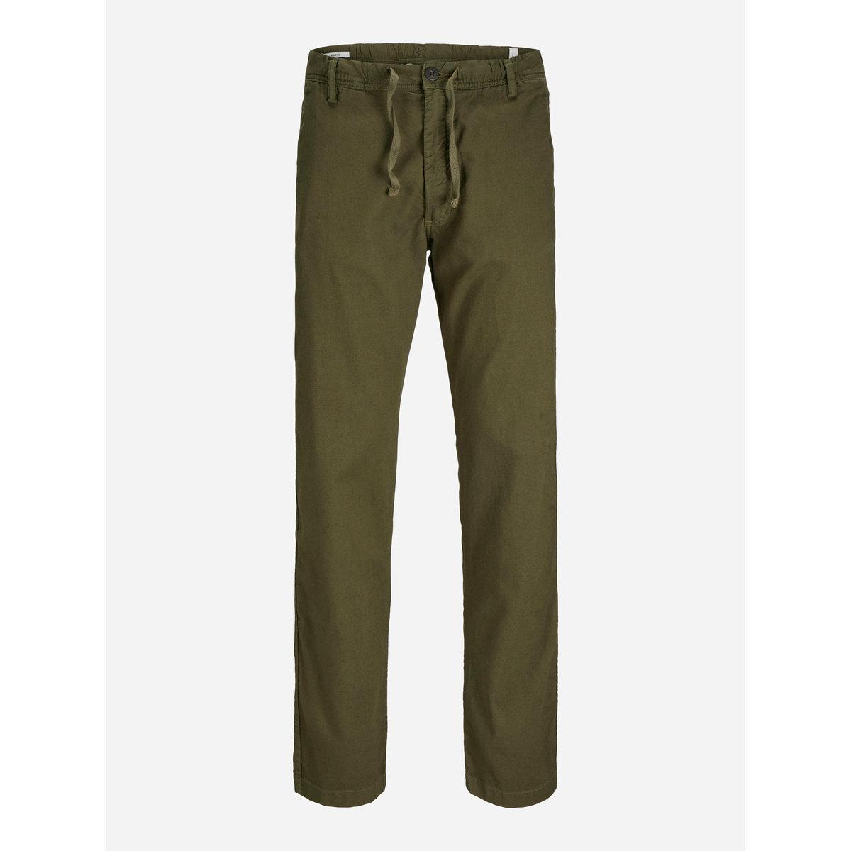 جوغر بقصة مريحة وخصر متوسط مع أربطة-men-clothing-bottoms-joggers-image-1