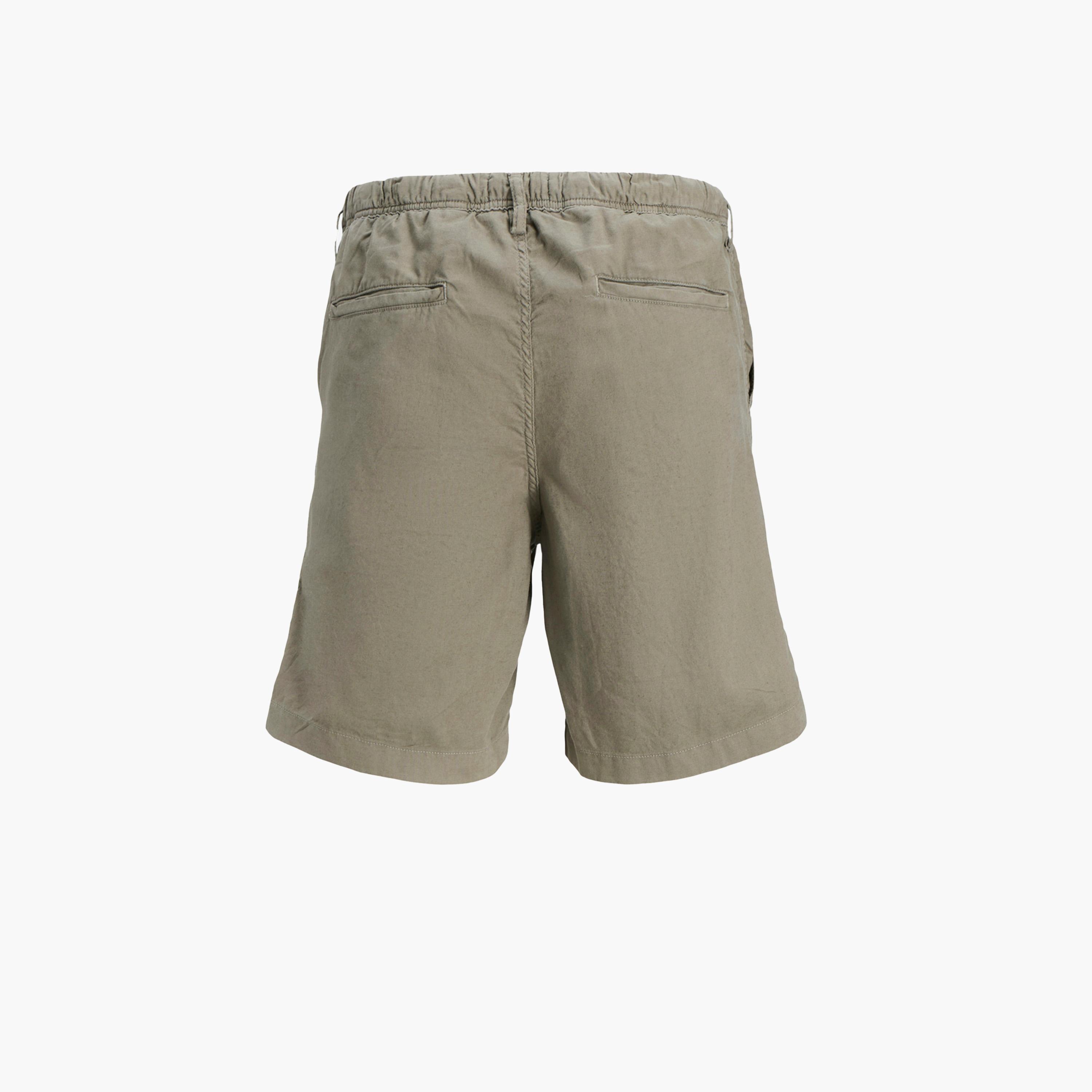Produkt Solid Regular Fit Shorts with Drawstring-men-clothing-bottoms-shorts-image-2