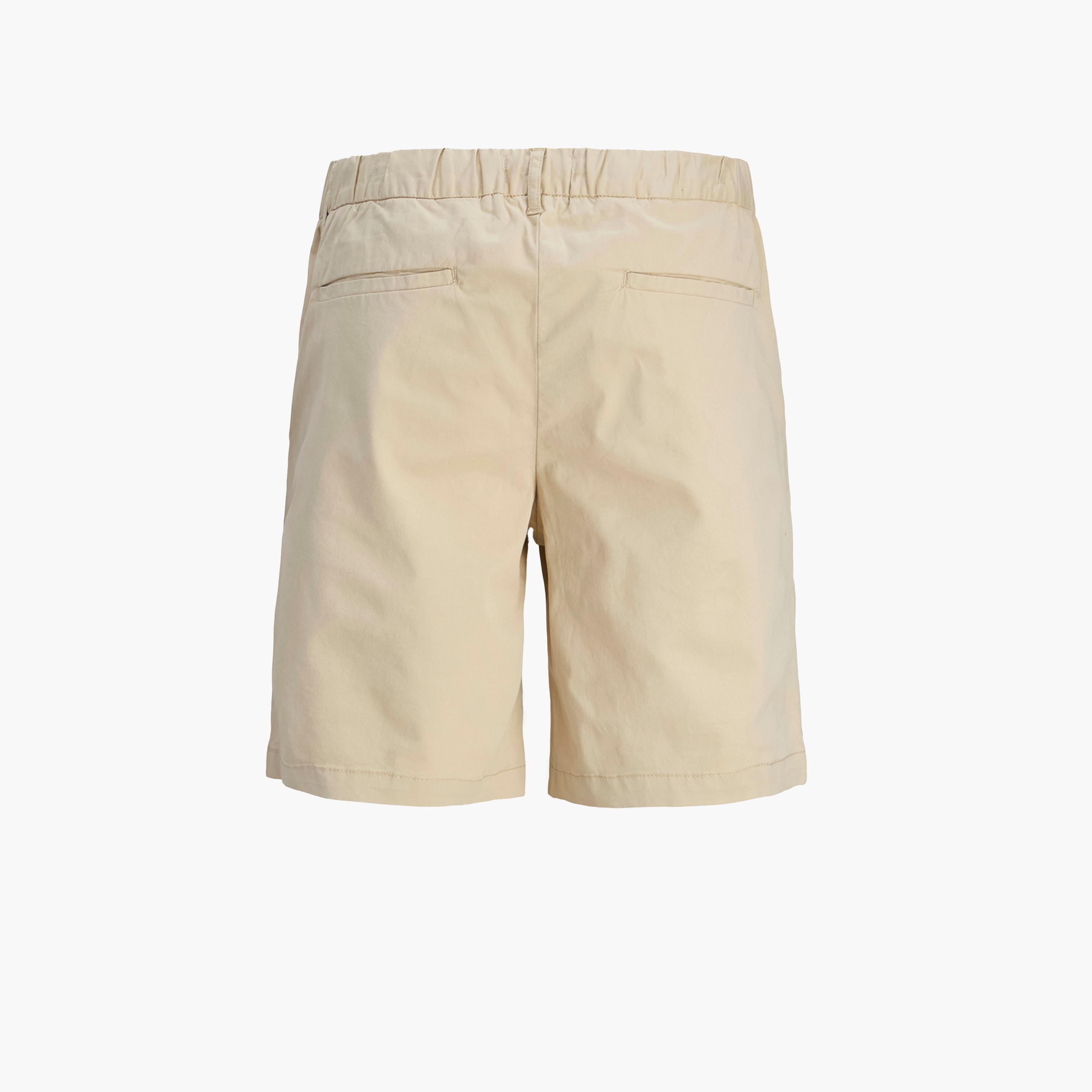 Produkt Solid Regular Fit Shorts with Drawstring-men-clothing-bottoms-shorts-image-2