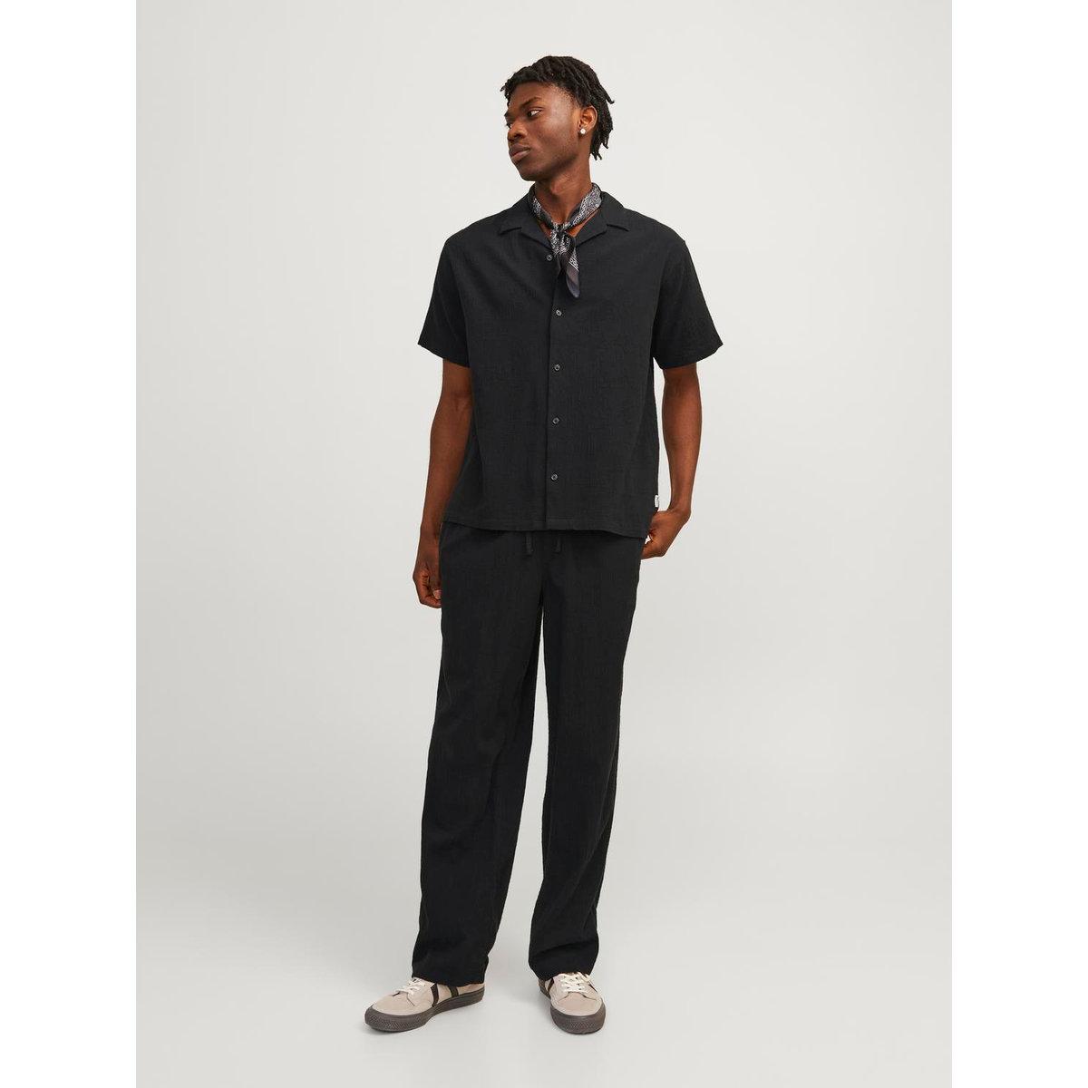 Jack & Jones Solid Resort Collar Regular Fit Shirt-men-clothing-shirts-image-3