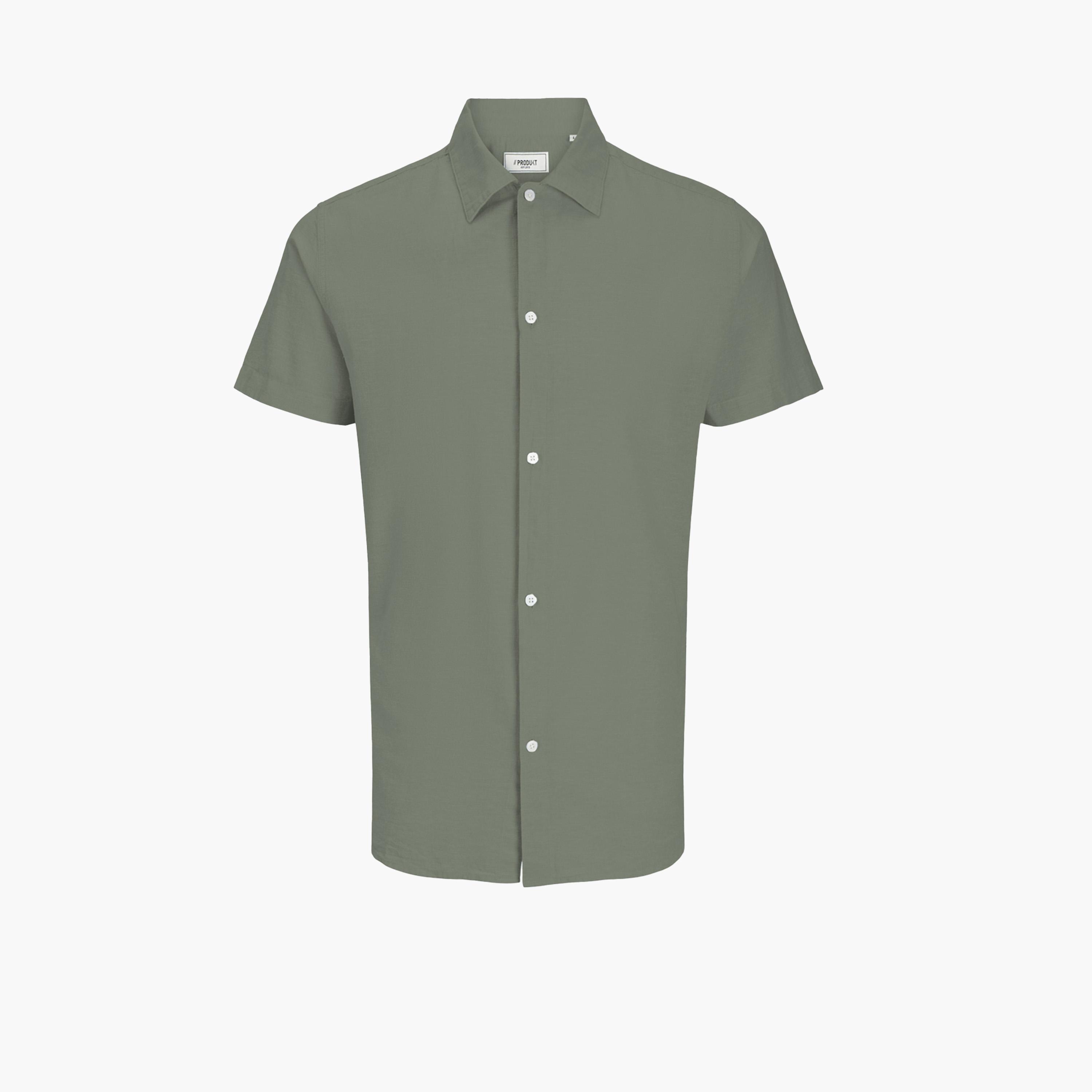 برودكت-  قميص قصّة عادية وياقة منتشرة-men-clothing-shirts-image-1