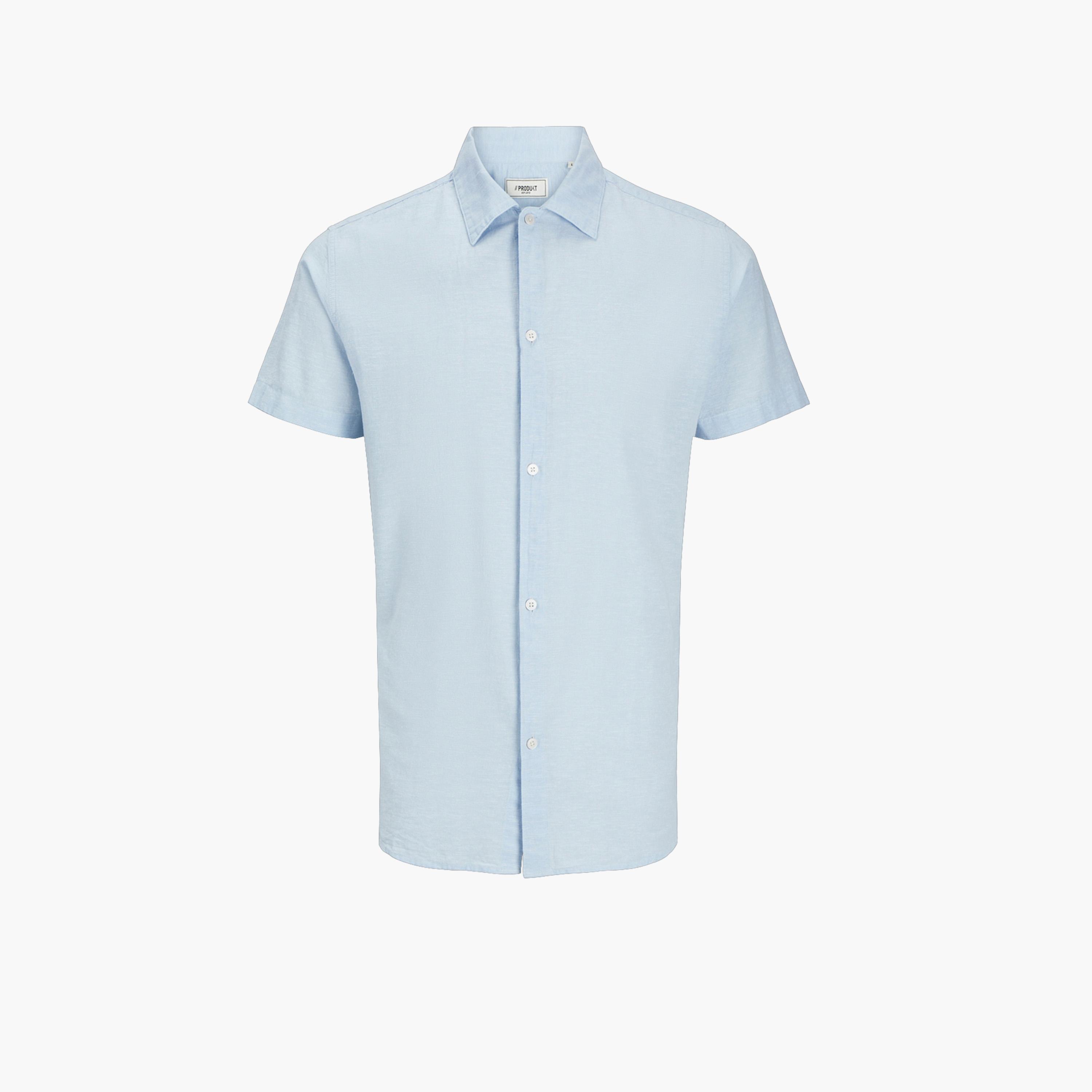 Produkt Regular Fit Spread Collar Shirt-men-clothing-shirts-image-1