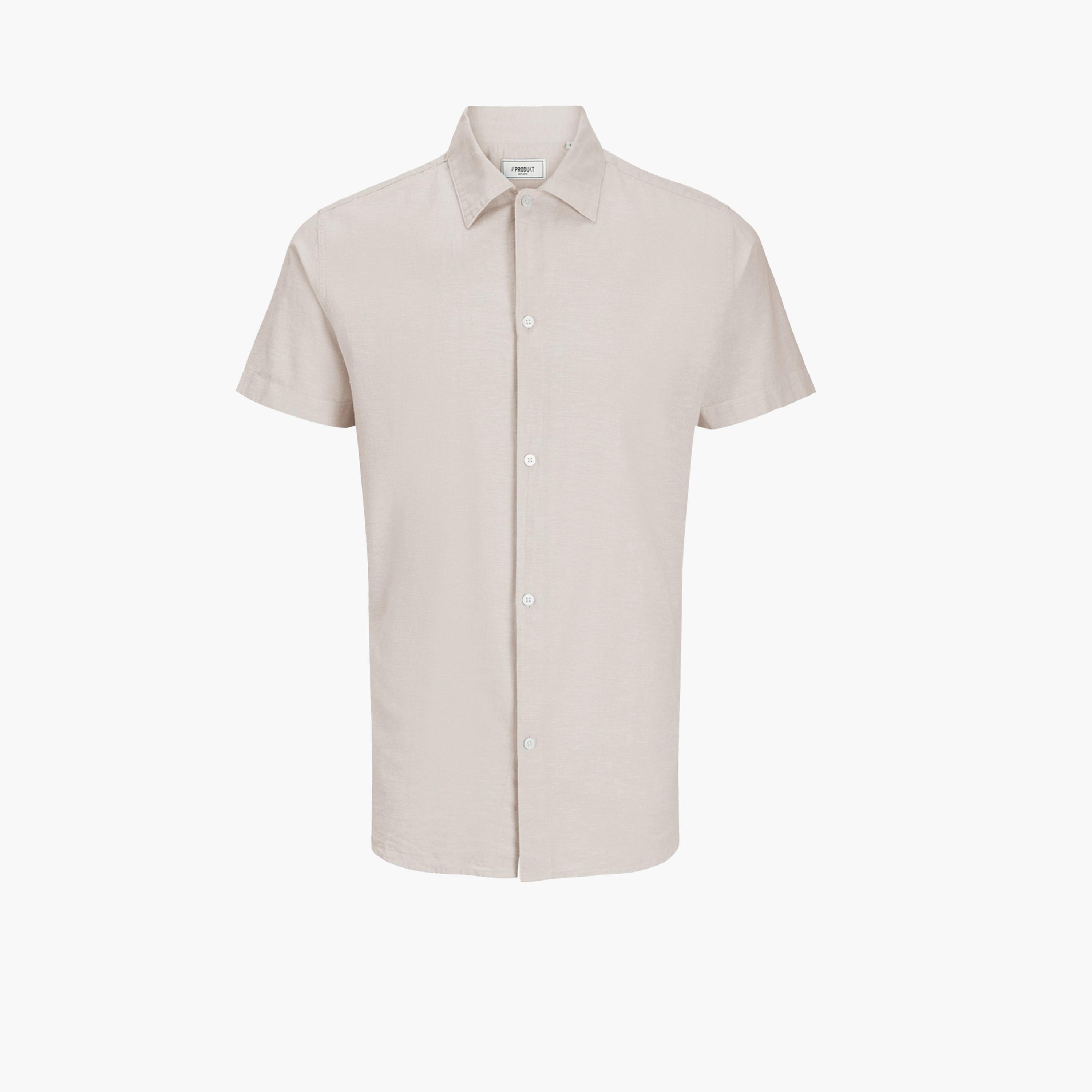 برودكت-  قميص قصّة عادية وياقة منتشرة-men-clothing-shirts-image-1