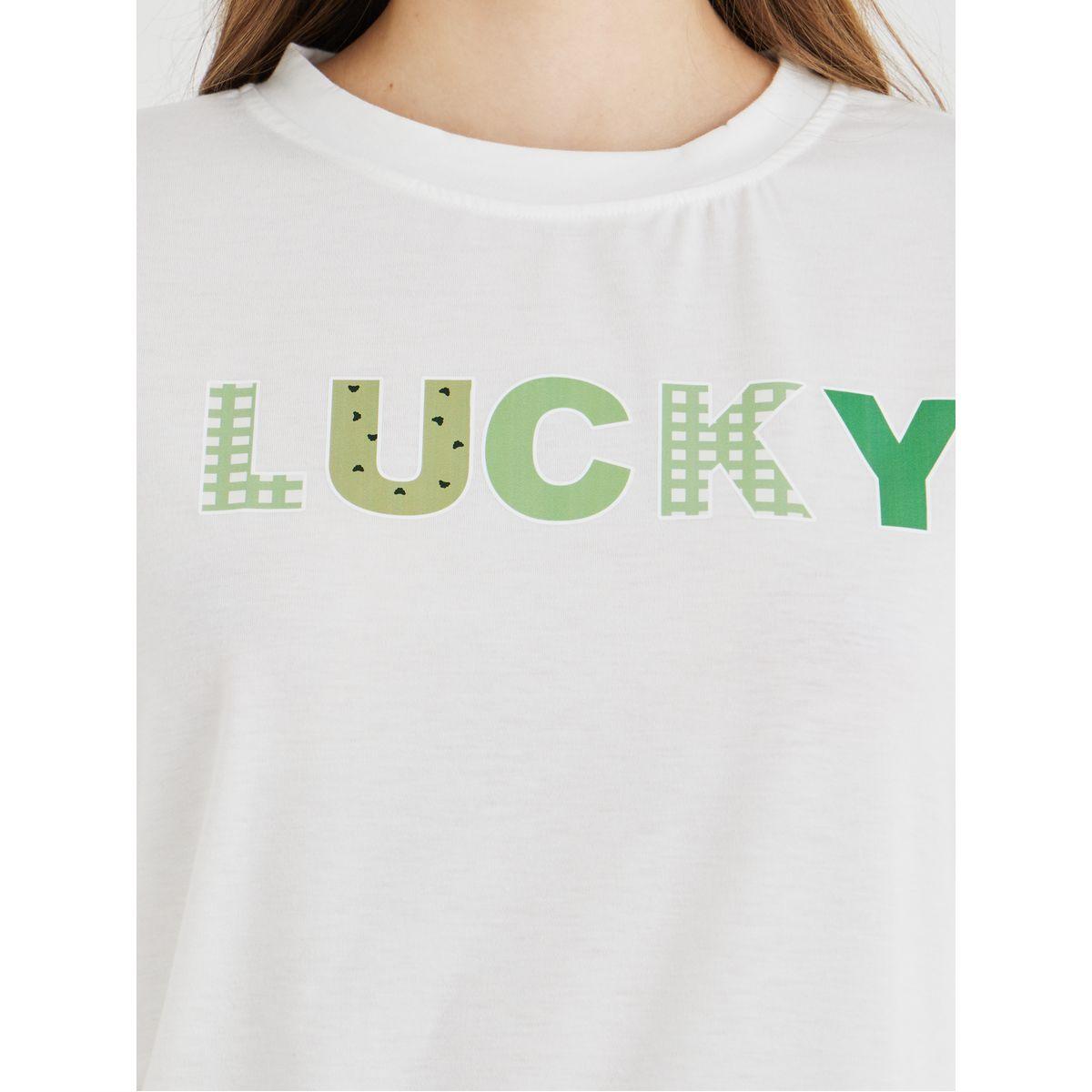 Styli Slogan Print Short Sleeve T-Shirt-women-clothing-tshirts-image-3