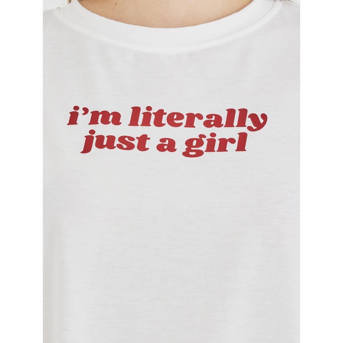 Styli Slogan Print Short Sleeve T-Shirt-women-clothing-tshirts-image-3