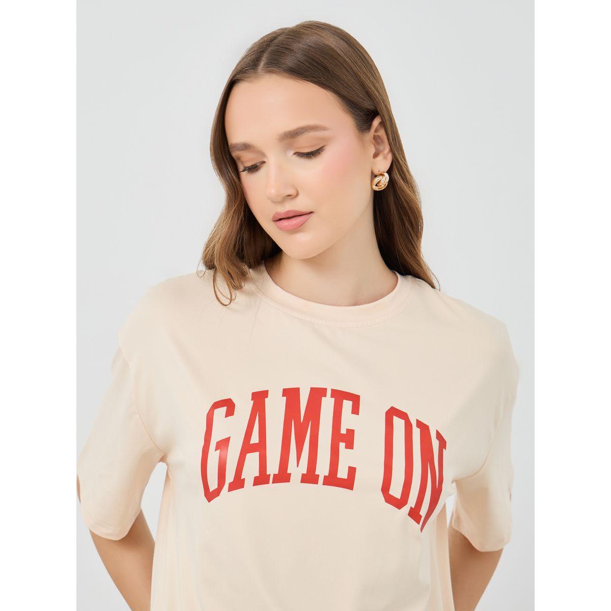 Styli Slogan Print Oversize T-Shirt-women-clothing-tshirts-image-3