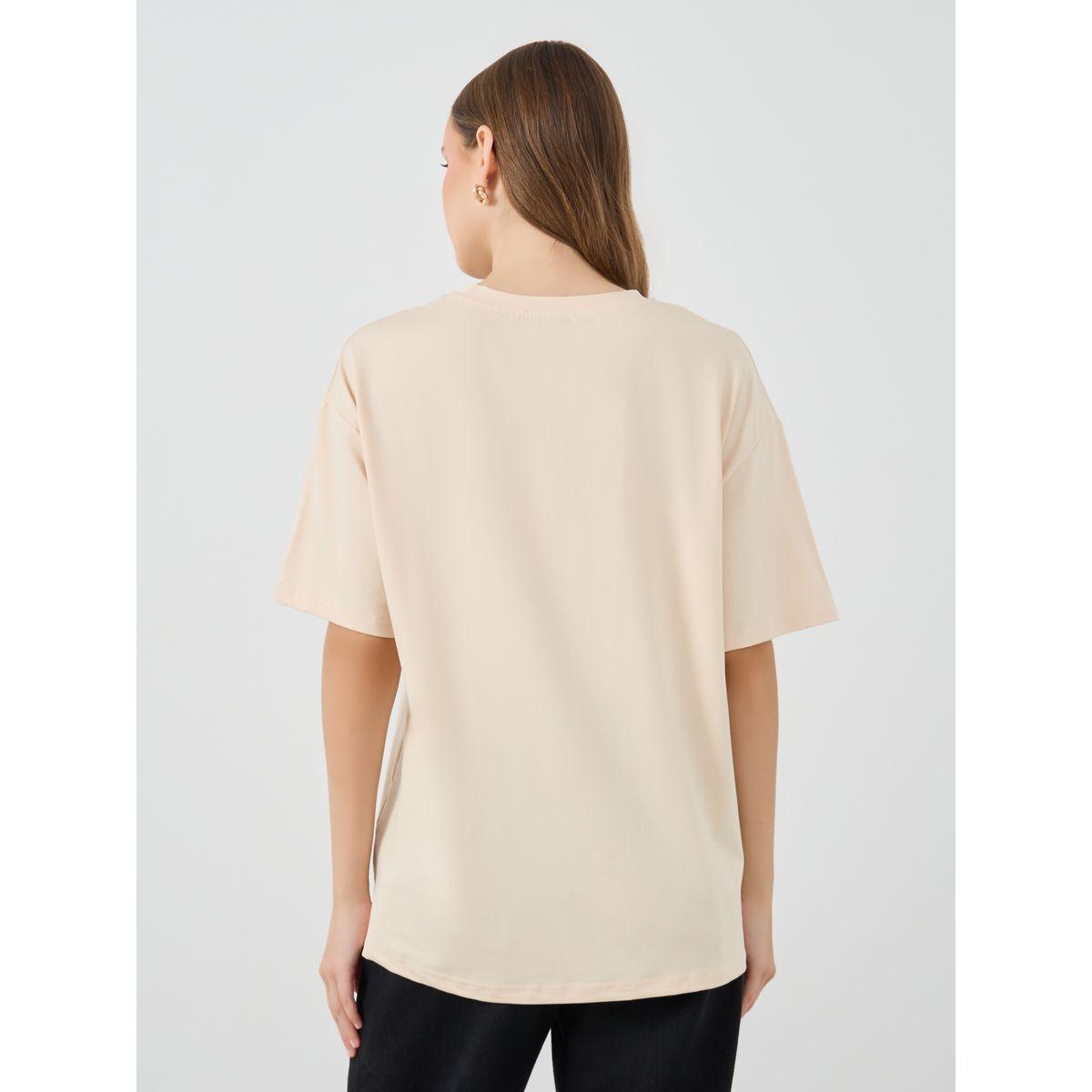 Styli Slogan Print Oversize T-Shirt-women-clothing-tshirts-image-4