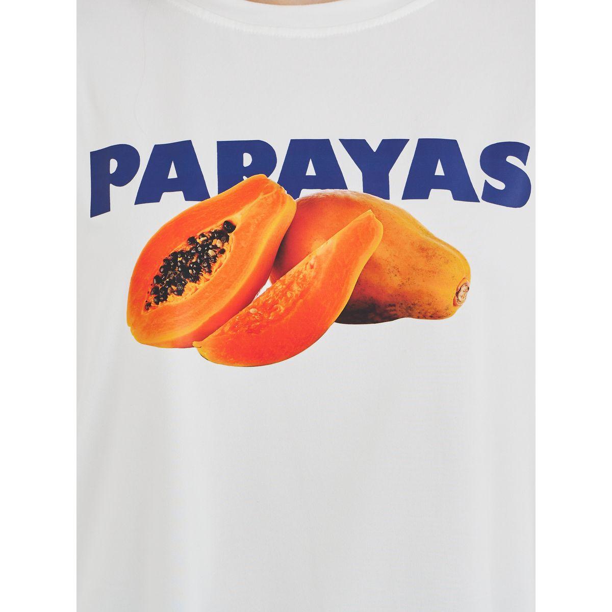 تيشيرت فضفاض بطبعة جرافيك وياقة دائرية-women-clothing-tshirts-image-3