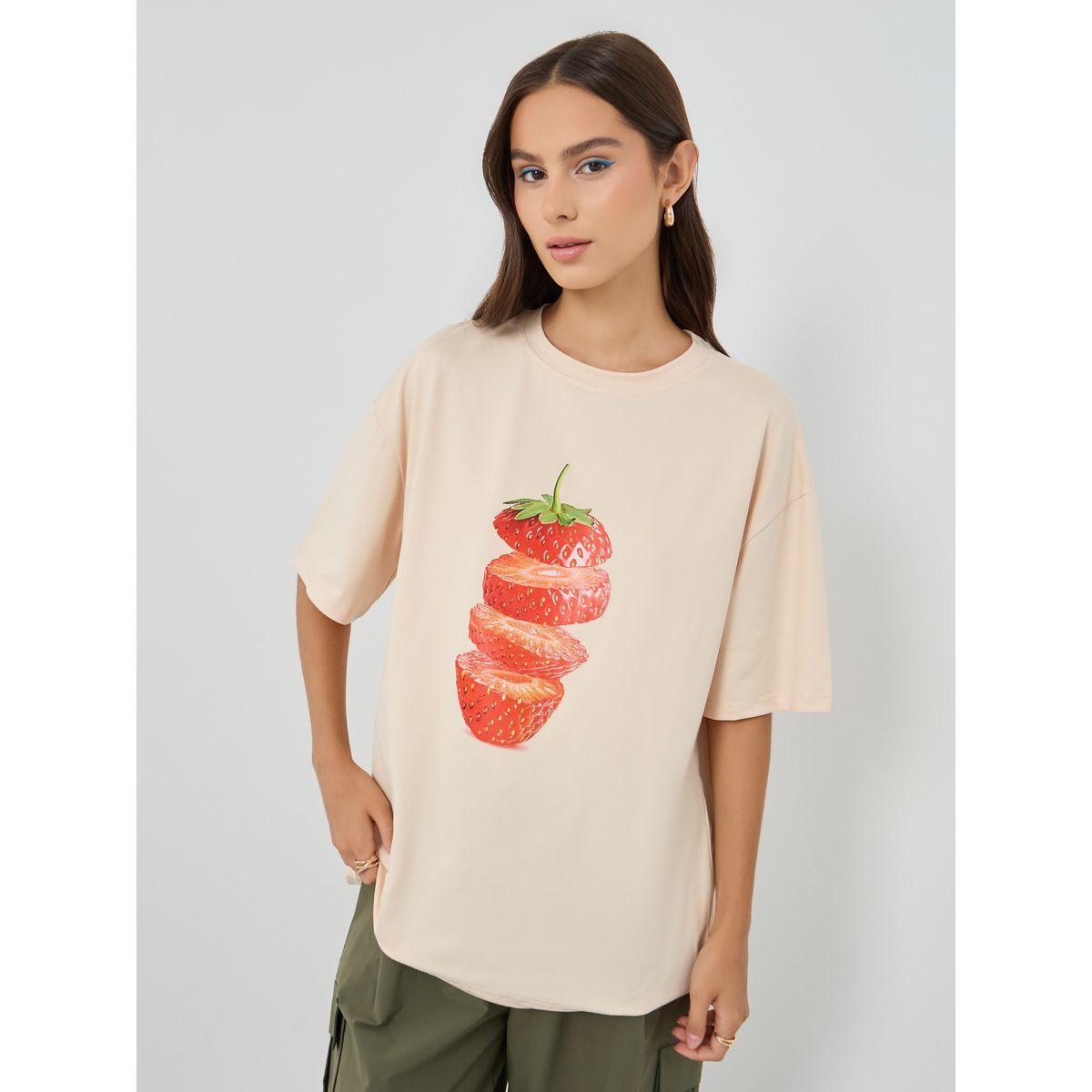 تيشيرت فضفاض بطبعة جرافيك-women-clothing-tshirts-image-3