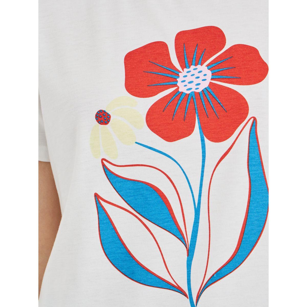 Styli Graphic Print Round Neck T-Shirt-women-clothing-tshirts-image-3
