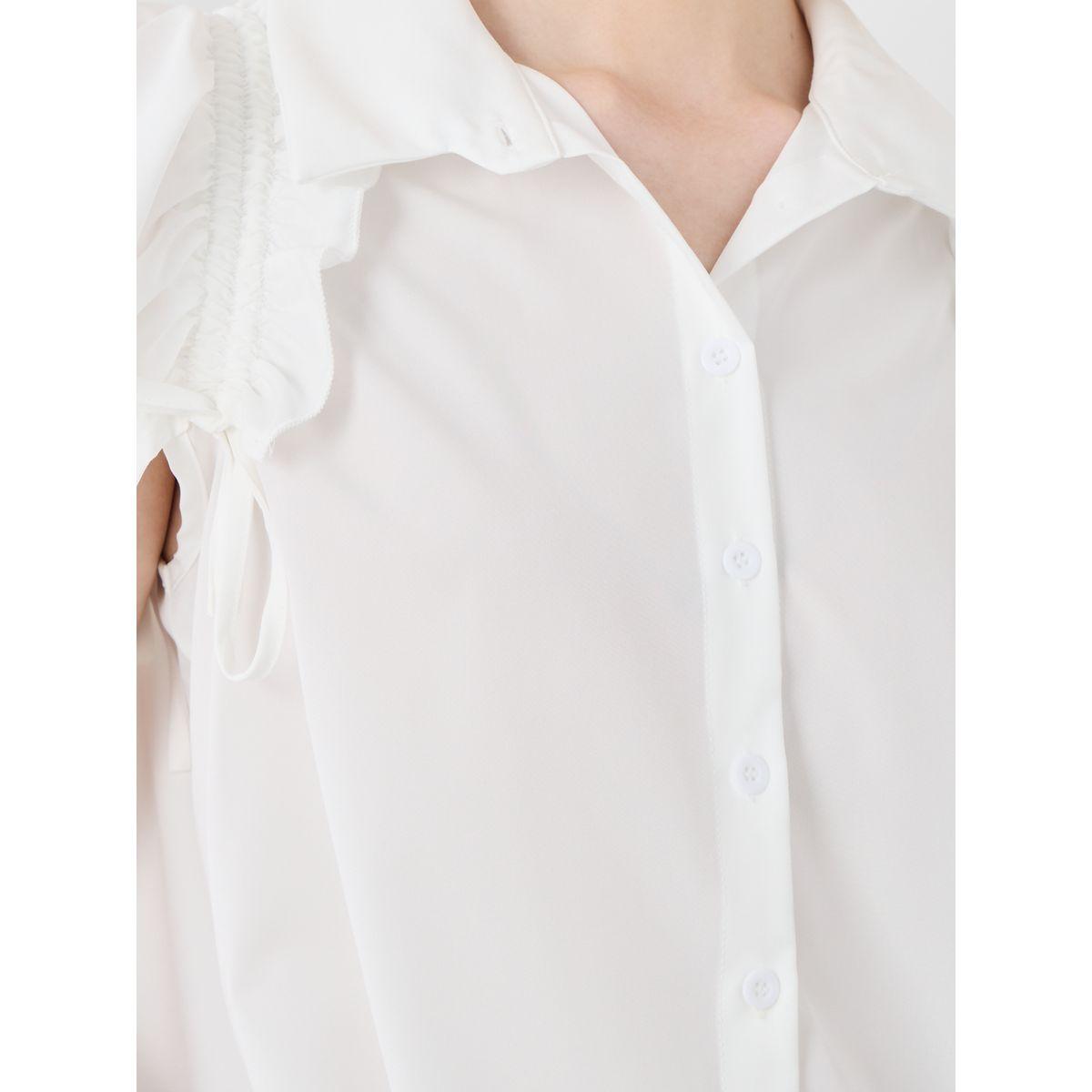 بلوزة سادة بلا أكمام مع تفاصيل كشكش-women-clothing-shirtsandblouses-shirts-image-3