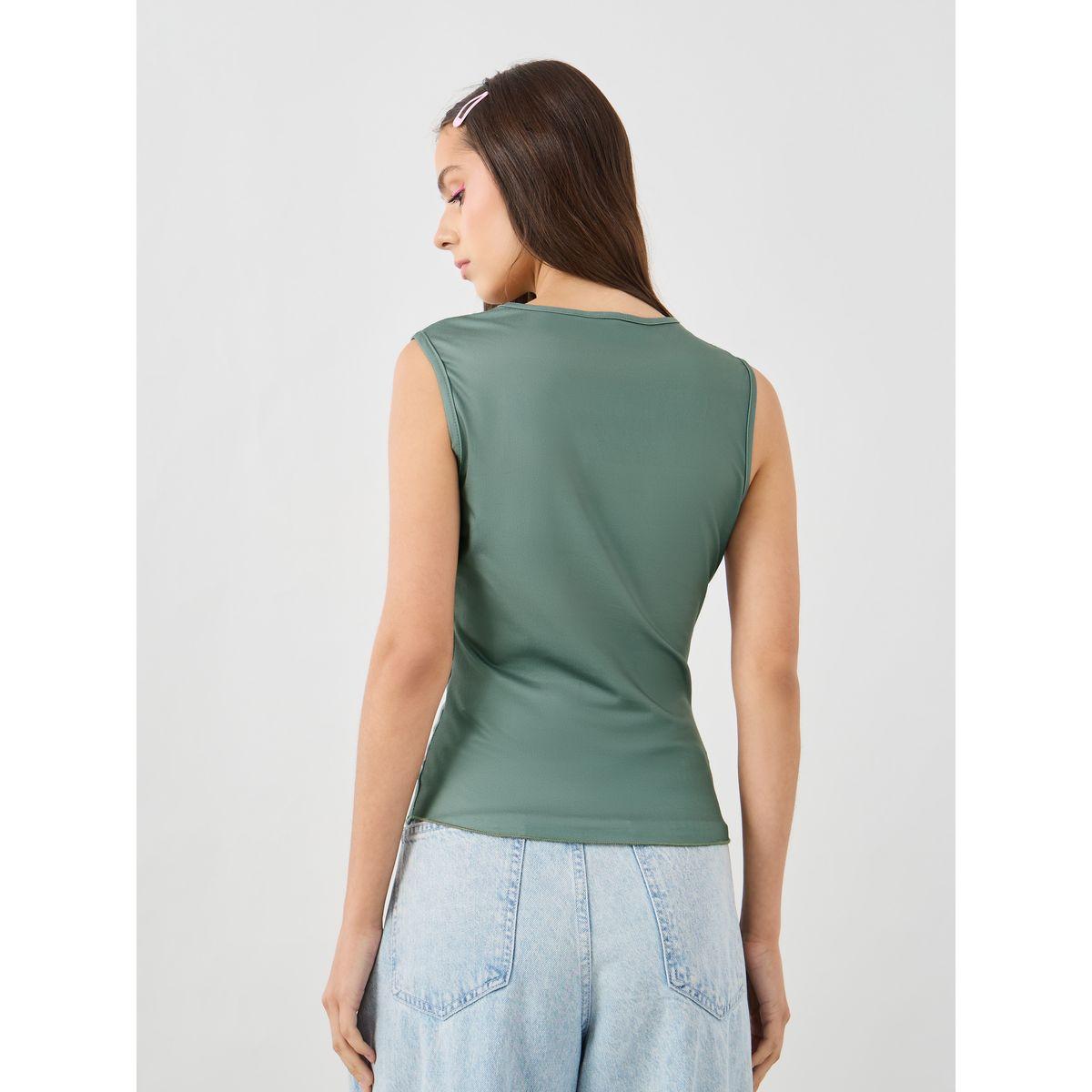 بلوزة بلا أكمام مطبعة بزهور مع ياقة دائرية-women-clothing-shirtsandblouses-blouses-image-4