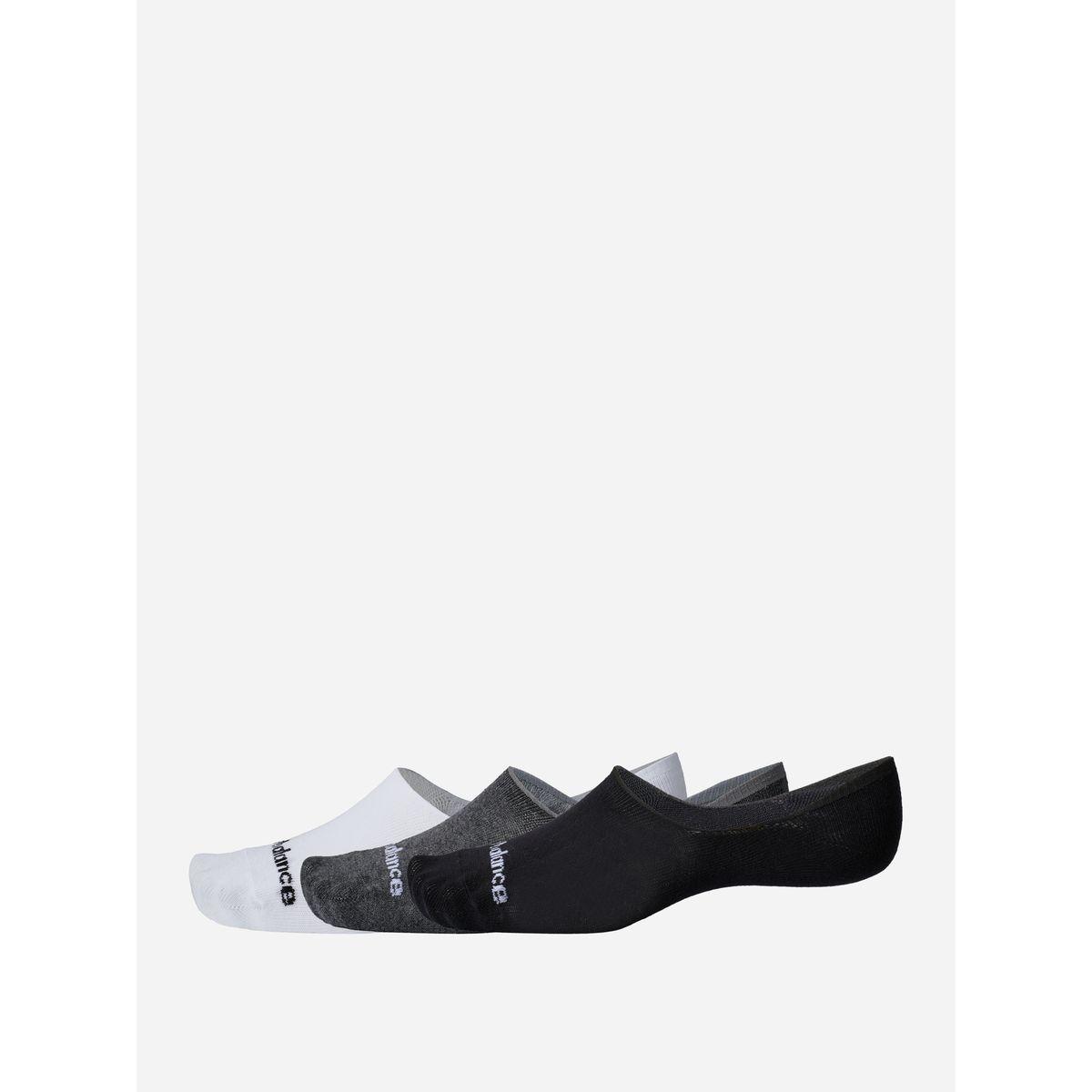 New Balance Pack of 3 - Everyday Lightweight Logo Print Shoe Liners-men-socks-image-1