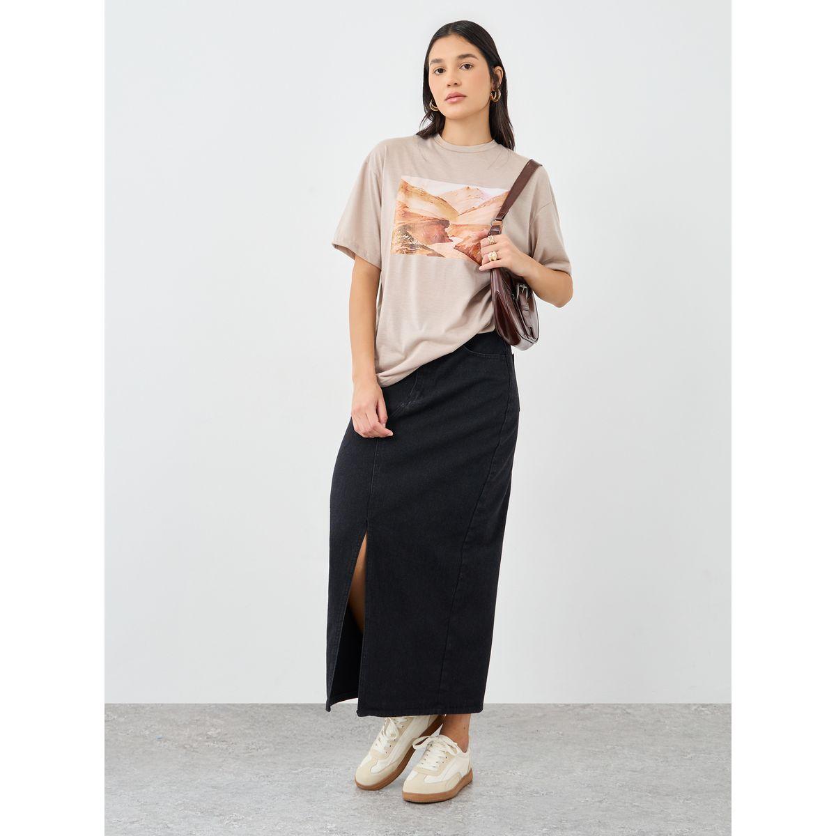 تيشيرت فضفاض بطبعة جرافيك-women-clothing-tshirts-image-2
