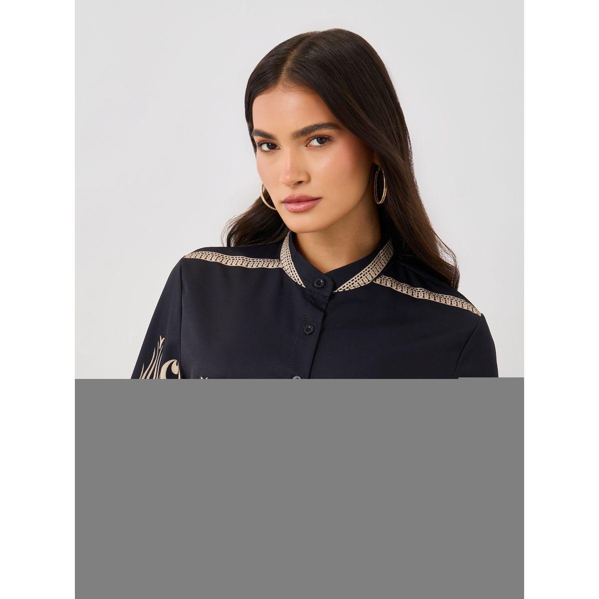 Styli Printed Short Sleeves A-Line Midi Dress-women-clothing-dresses-image-4