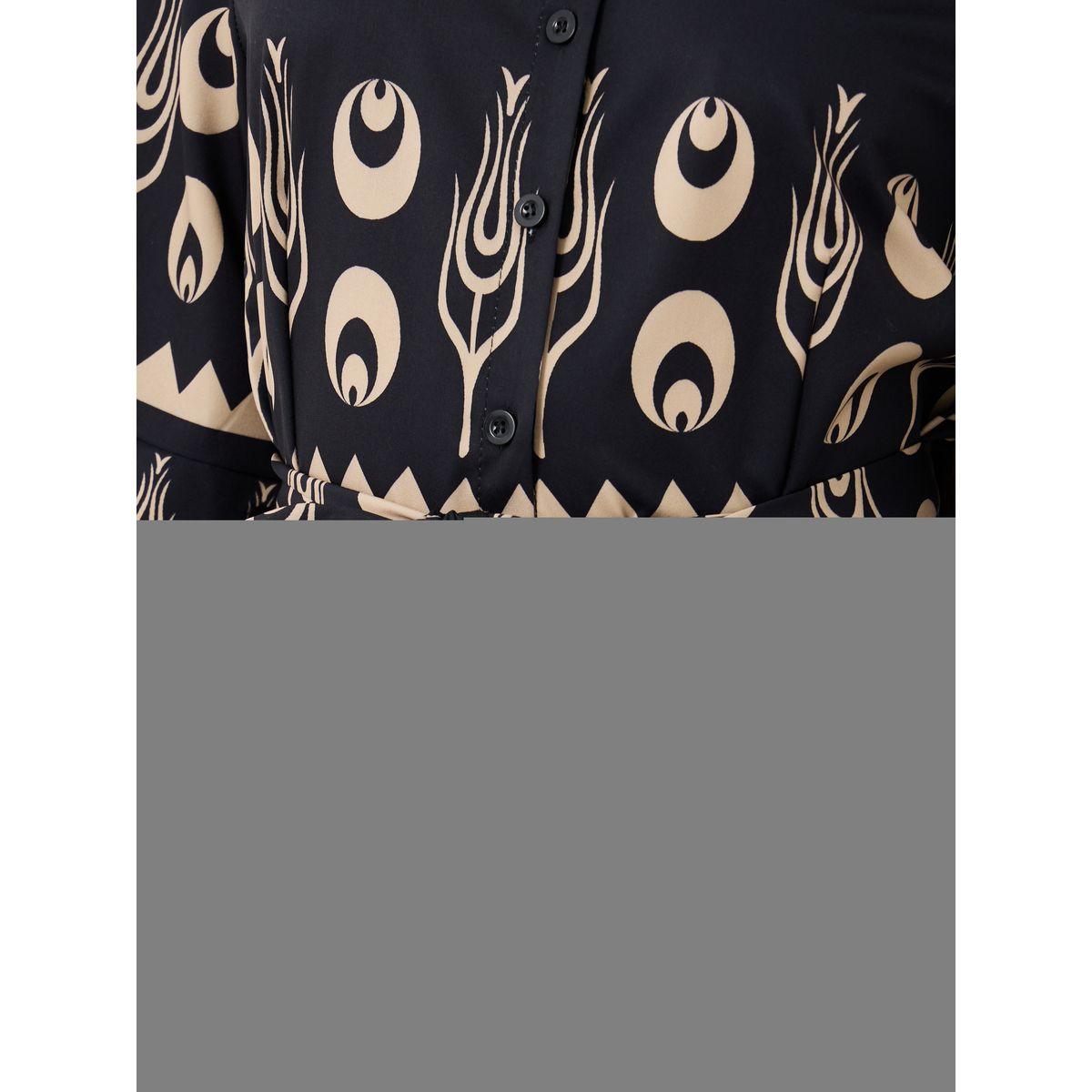 فستان ميدي مطبع بأكمام قصيرة-women-clothing-dresses-image-5