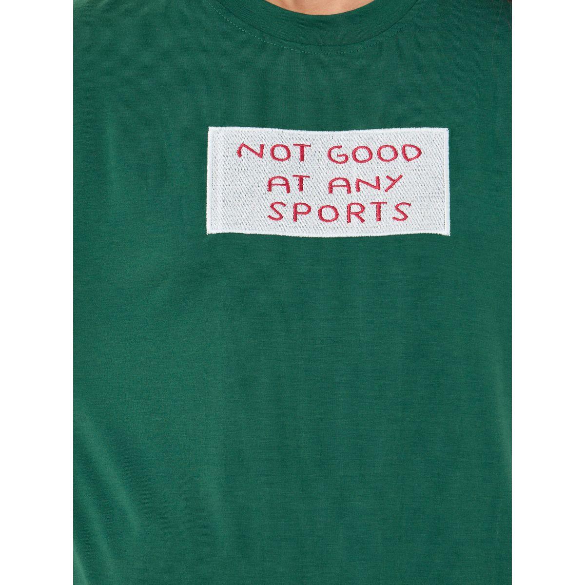 Styli Slogan Print T-Shirt and Joggers Co-Ords-women-clothing-coordsets-image-5