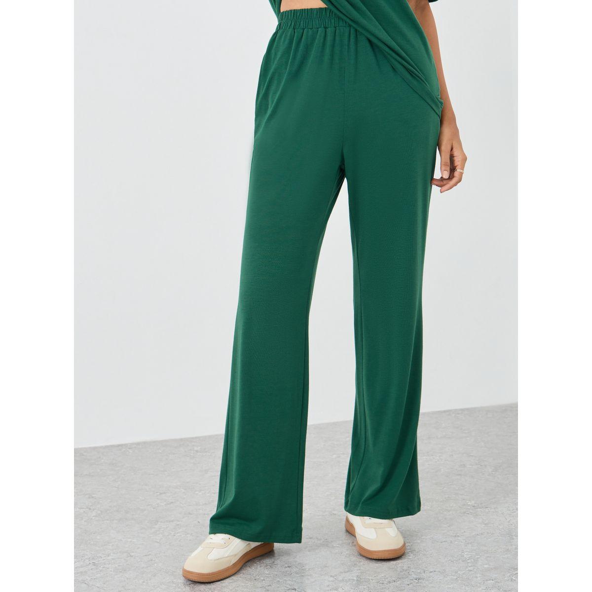 Styli Slogan Print T-Shirt and Joggers Co-Ords-women-clothing-coordsets-image-6