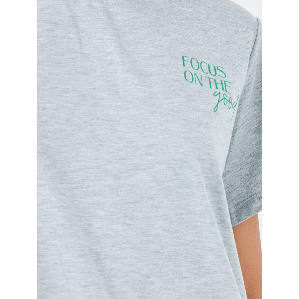Styli Grey Slogan Print T-Shirt and Pants Co-Ords-women-clothing-coordsets-image-4
