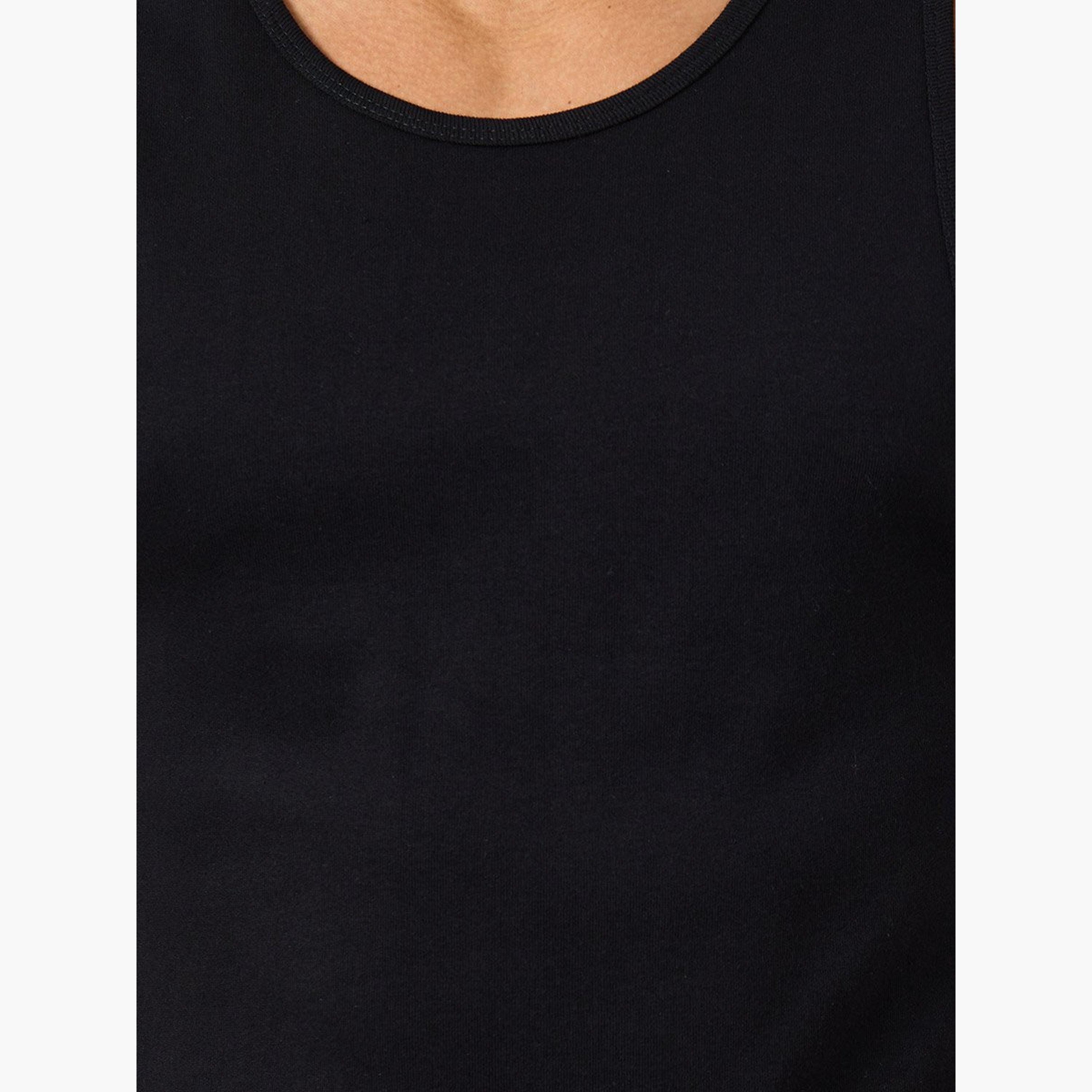 Styli Pack of 2 - Ribbed Cotton Vest with Round Neck-men-clothing-innerwear-vests-image-5