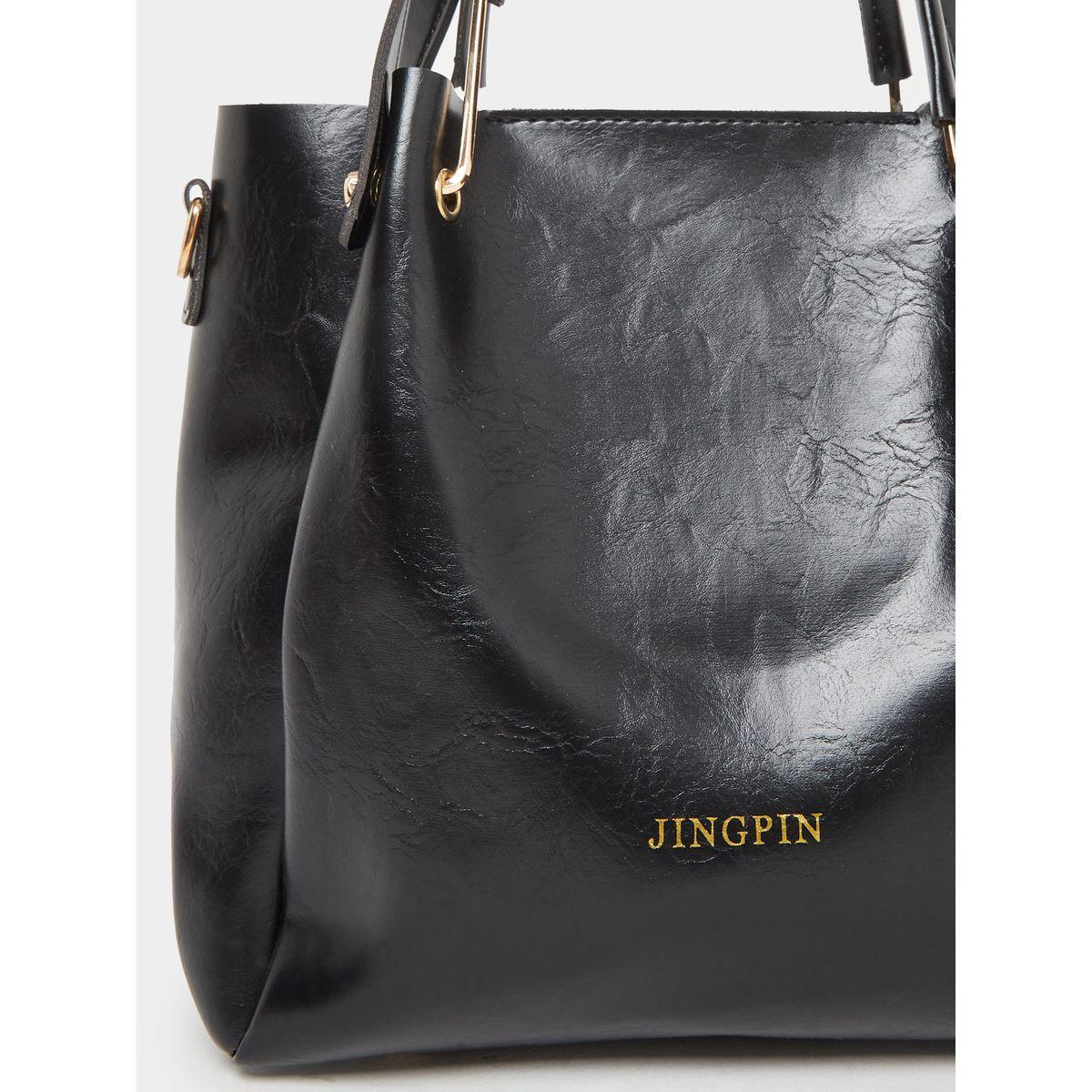 Styli Faux Leather Dual Handle Handbags-women-bagsandwallets-handbags-image-3
