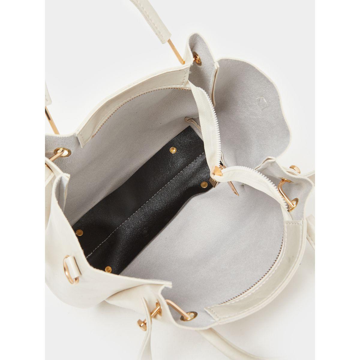 Styli Faux Leather Dual Handle Handbags-women-bagsandwallets-handbags-image-4