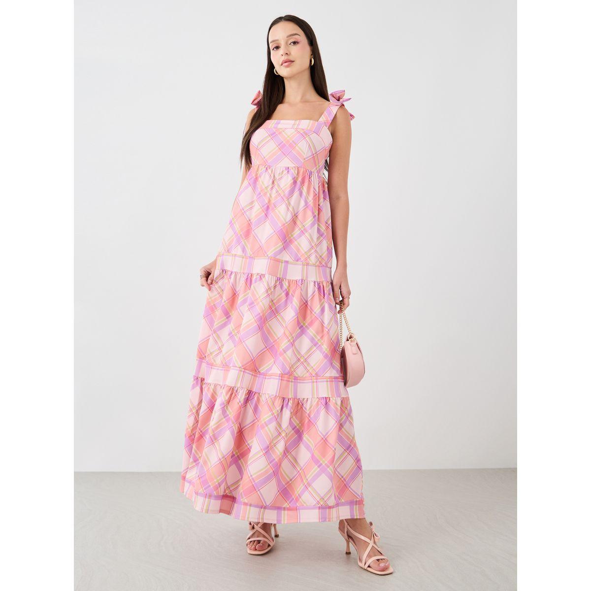 فستان طويل بلا أكمام مع كسرات-women-clothing-dresses-image-1