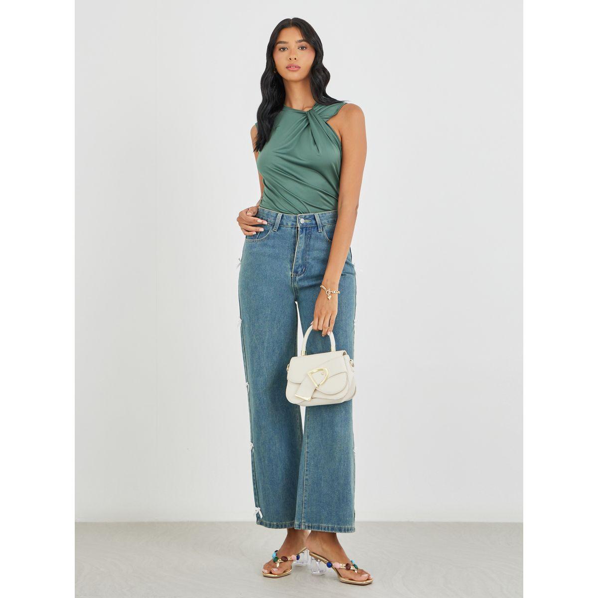 Styli Solid Off Shoulder Sleeveless T-Shirt-women-clothing-tshirts-image-2