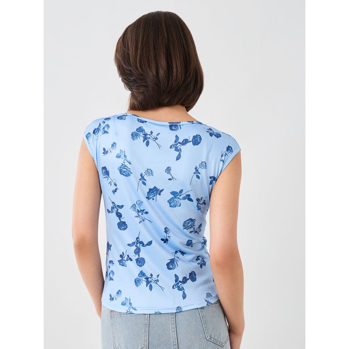 Styli Floral Print Sleeveless Knitted Top-women-clothing-tshirts-image-5