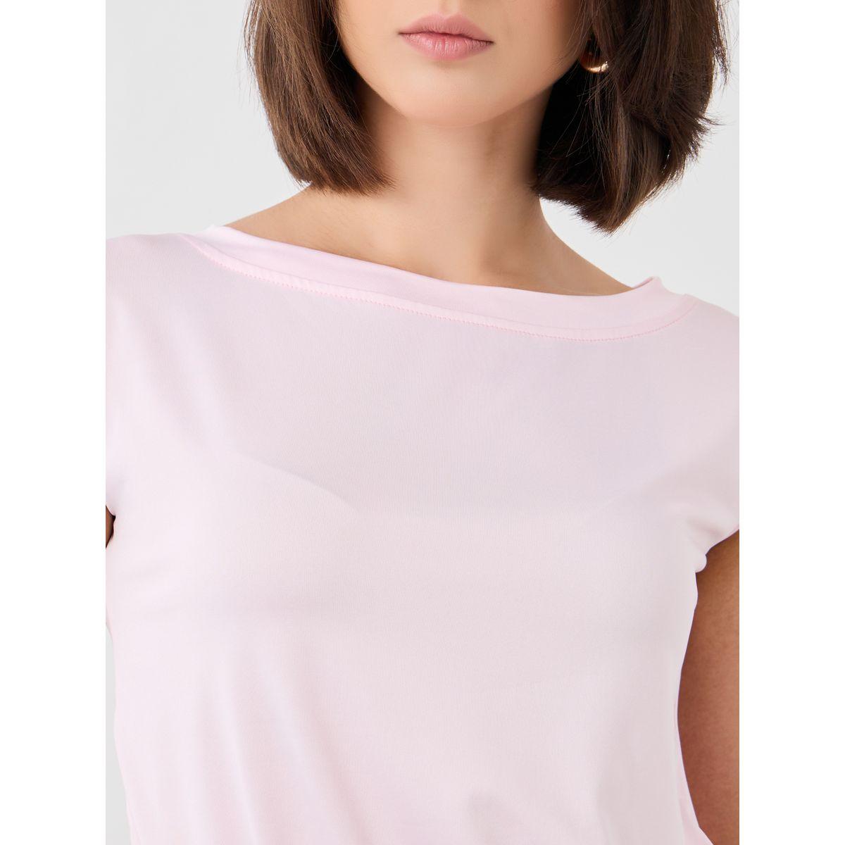 Styli Solid Round Neck Knitted Top-women-clothing-tshirts-image-3