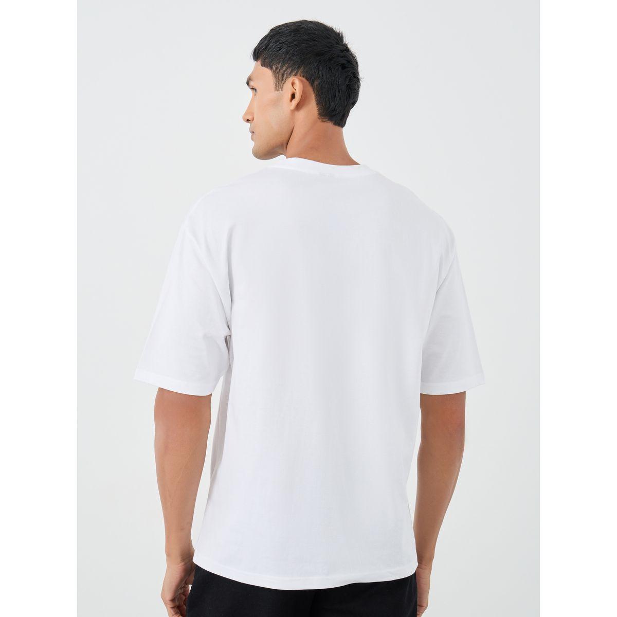 Styli Pack of 2 - Solid Crew Neck Cotton Oversized T-Shirt-men-clothing-tshirtsandpolos-tshirts-image-5