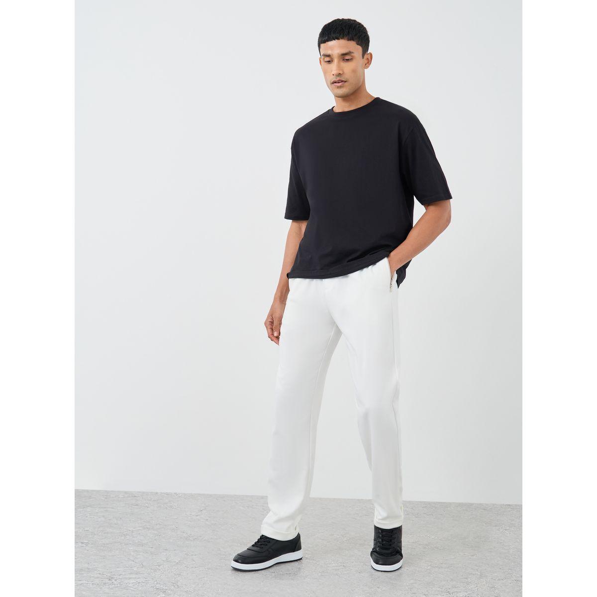 Styli Pack of 3 - Solid Crew Neck Cotton Oversized T-Shirt-men-clothing-tshirtsandpolos-tshirts-image-2