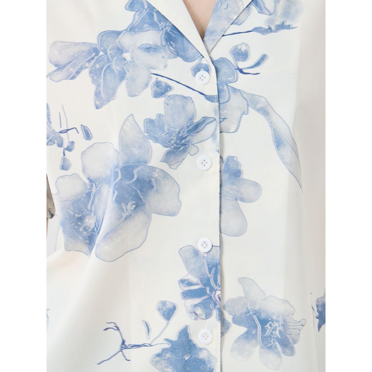 Styli Floral Print Notch Label Neck Shirt-women-clothing-shirtsandblouses-shirts-image-4