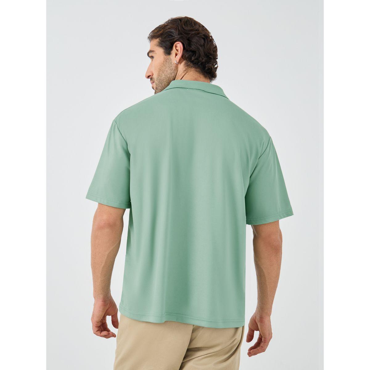 Styli Solid Regular Fit Polo Neck T-Shirt-men-clothing-tshirtsandpolos-polos-image-4