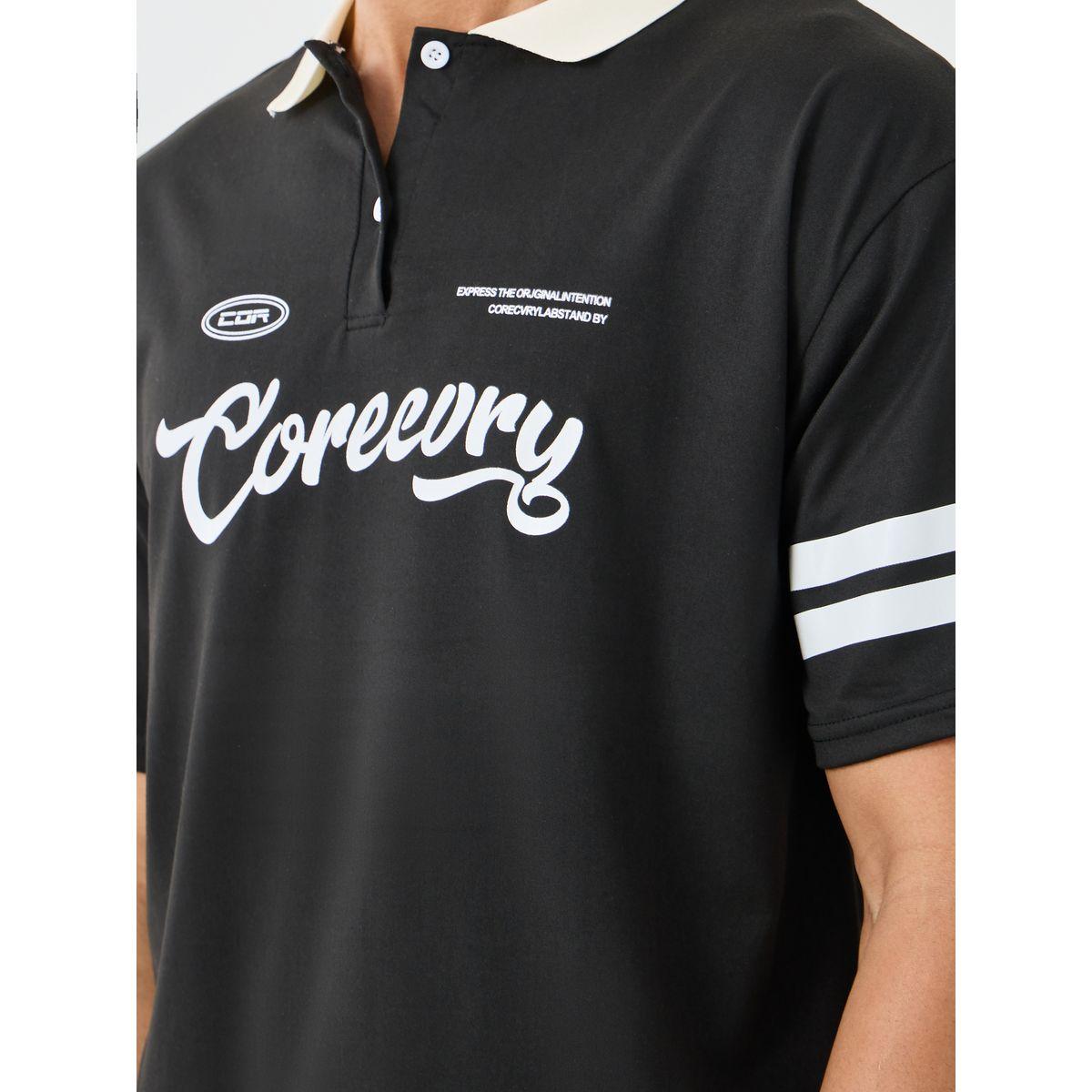 Styli Oversized Varsity Print Polo Neck T-Shirt-men-clothing-tshirtsandpolos-polos-image-3