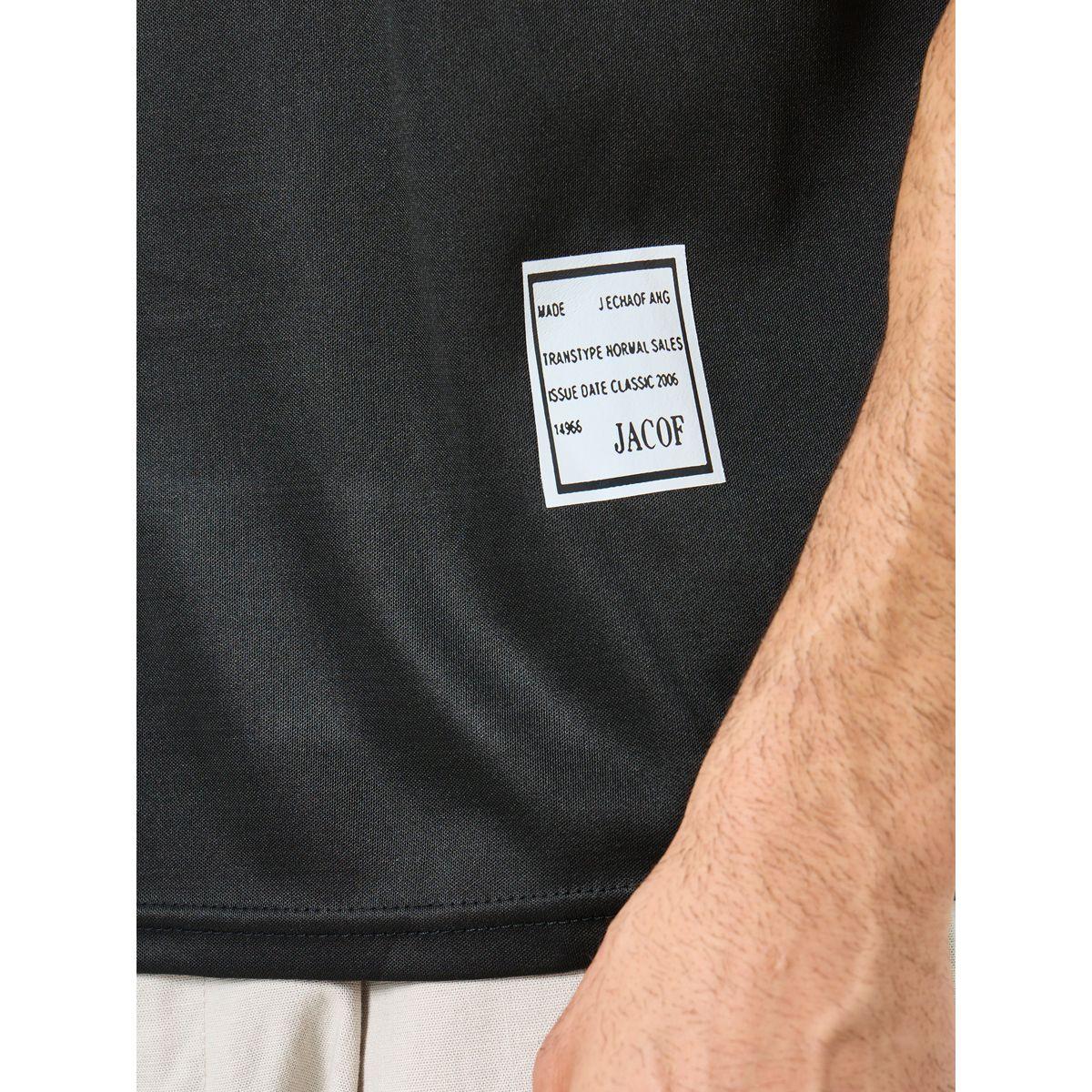 Styli Men Black Regular Fit Striped Print Polo-men-clothing-tshirtsandpolos-polos-image-3