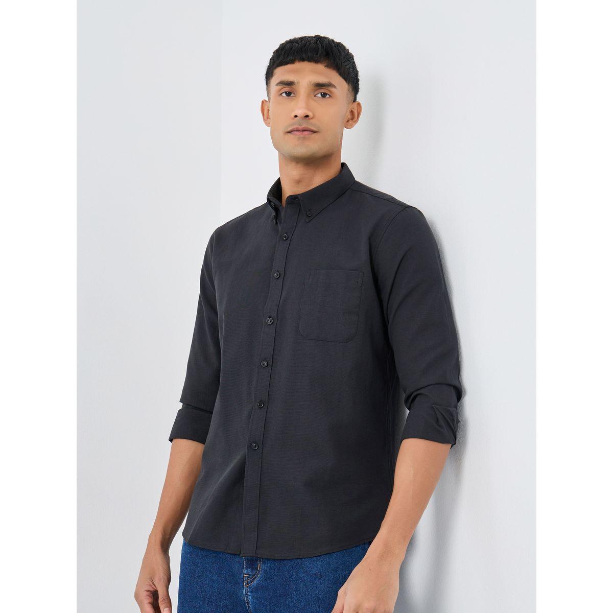 Styli Regular Fit Buttoned Long Sleeve Shirt-men-clothing-shirts-image-1