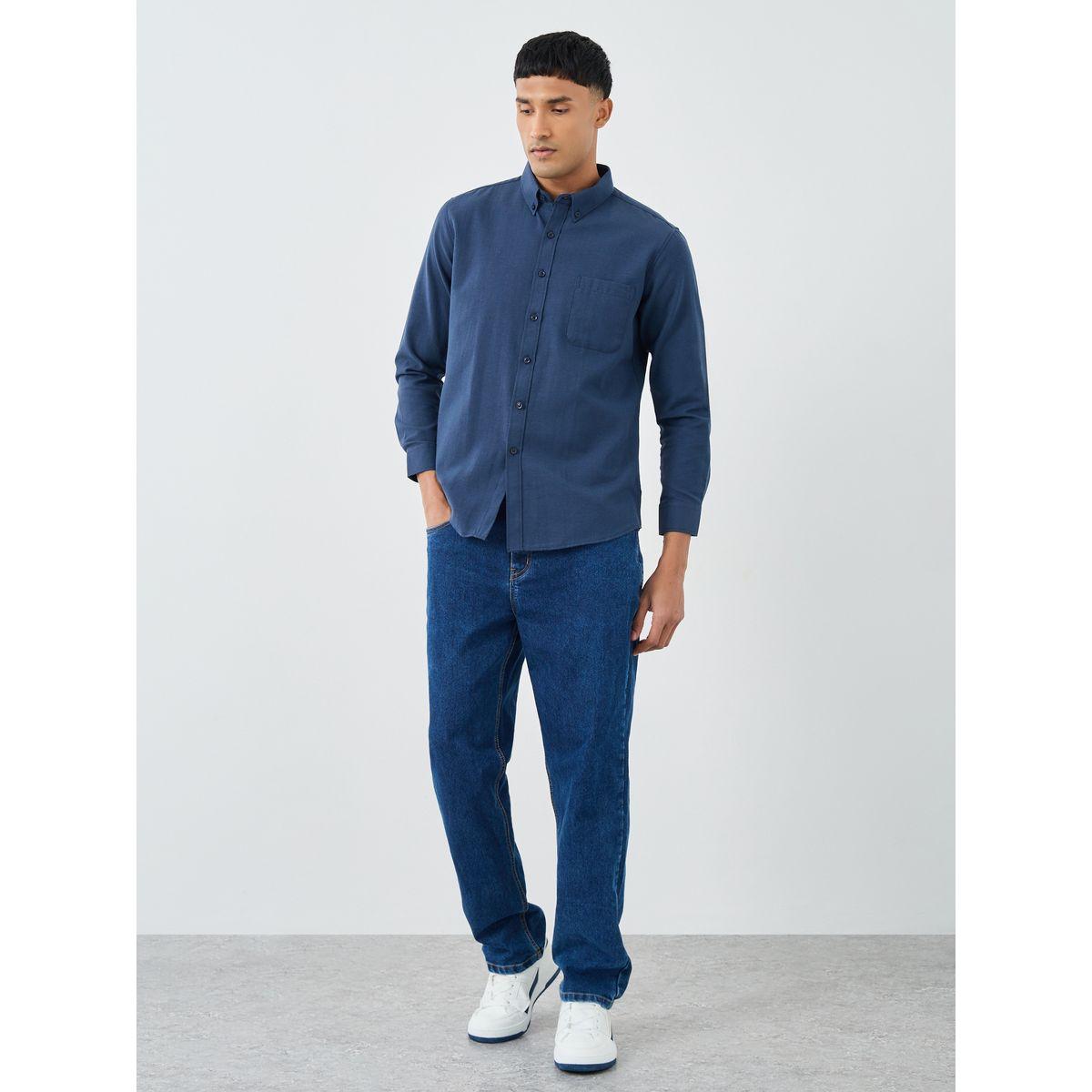 Styli Regular Fit Buttoned Long Sleeve Shirt-men-clothing-shirts-image-2