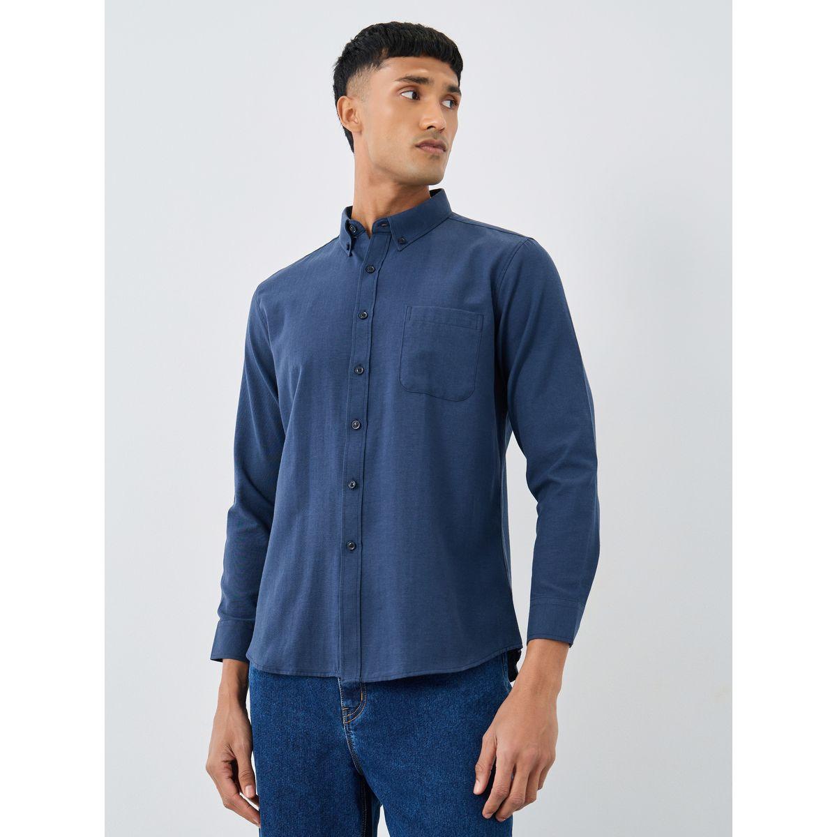 Styli Regular Fit Buttoned Long Sleeve Shirt-men-clothing-shirts-image-3