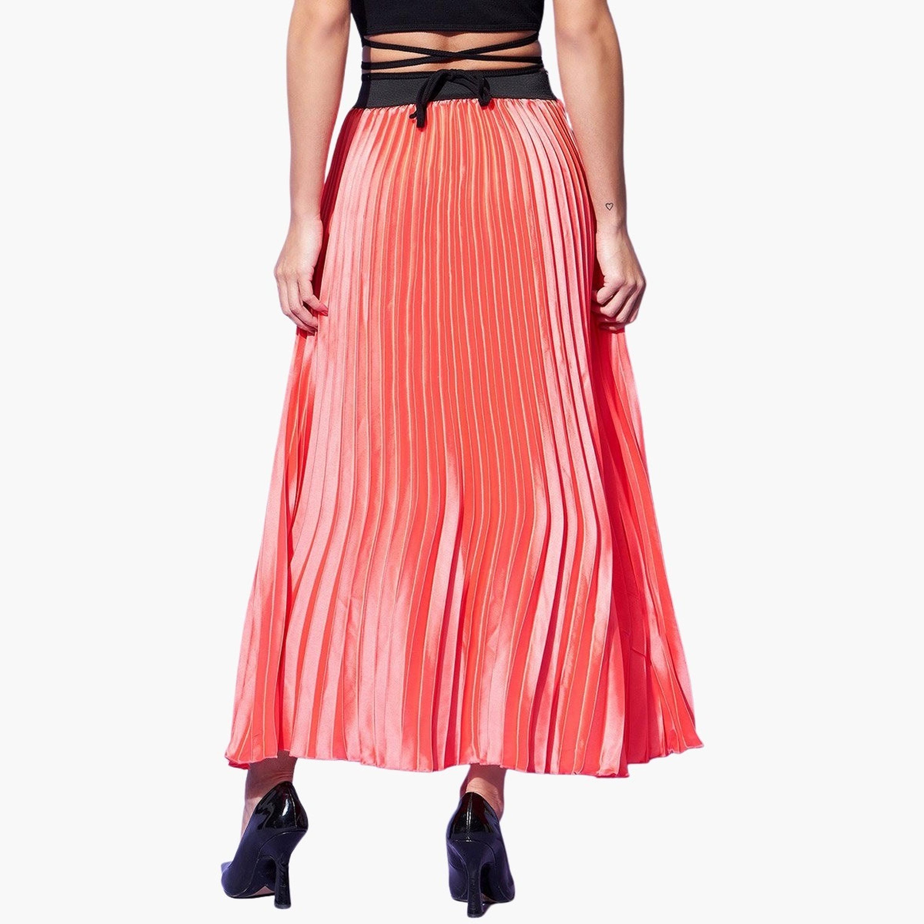 تنورة ميدي ساتان بتفاصيل كسرات-women-clothing-bottoms-skirts-image-6