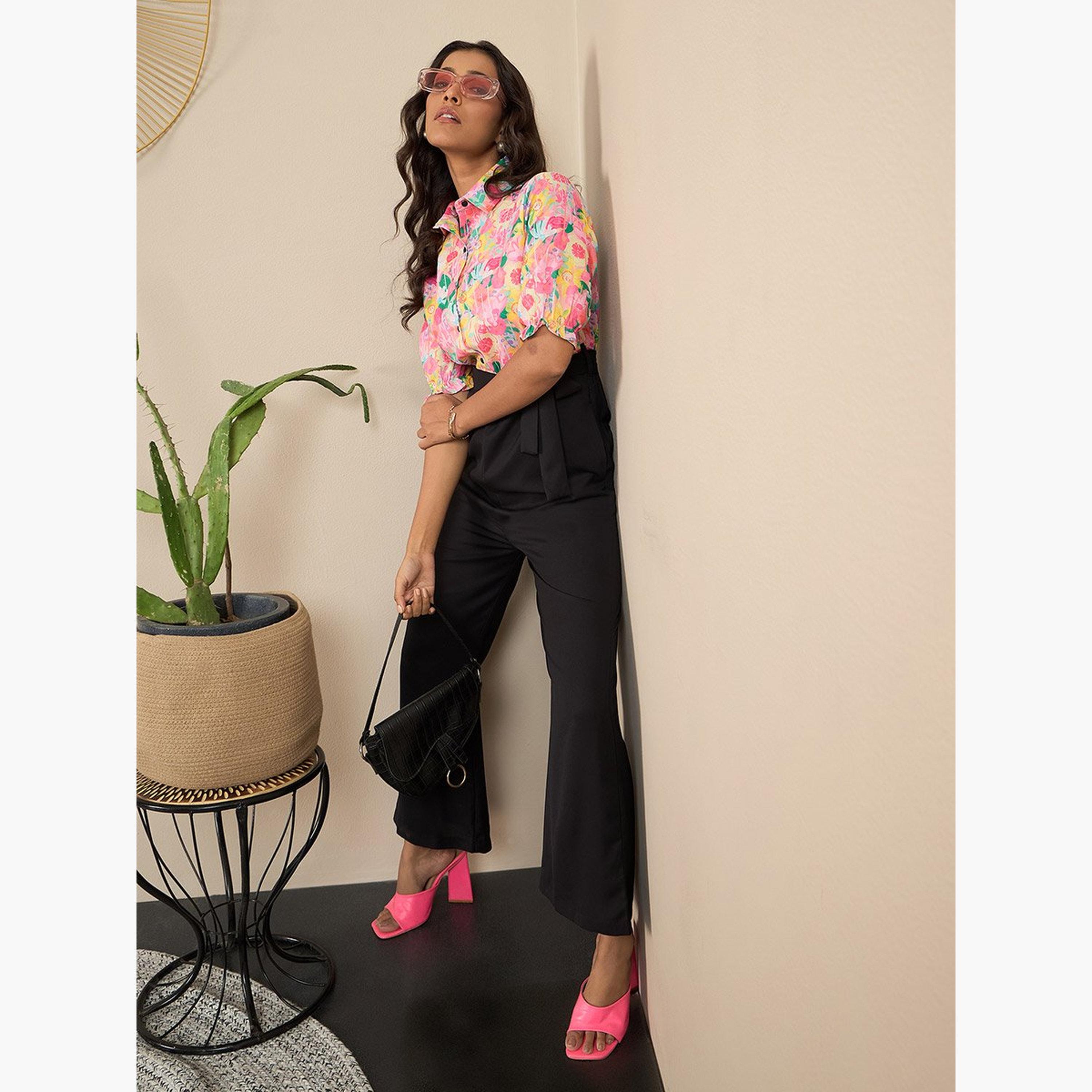Stylestone X Styli Floral Print Spread Collar Buttoned Jumpsuit-women-clothing-jumpsuits-image-6