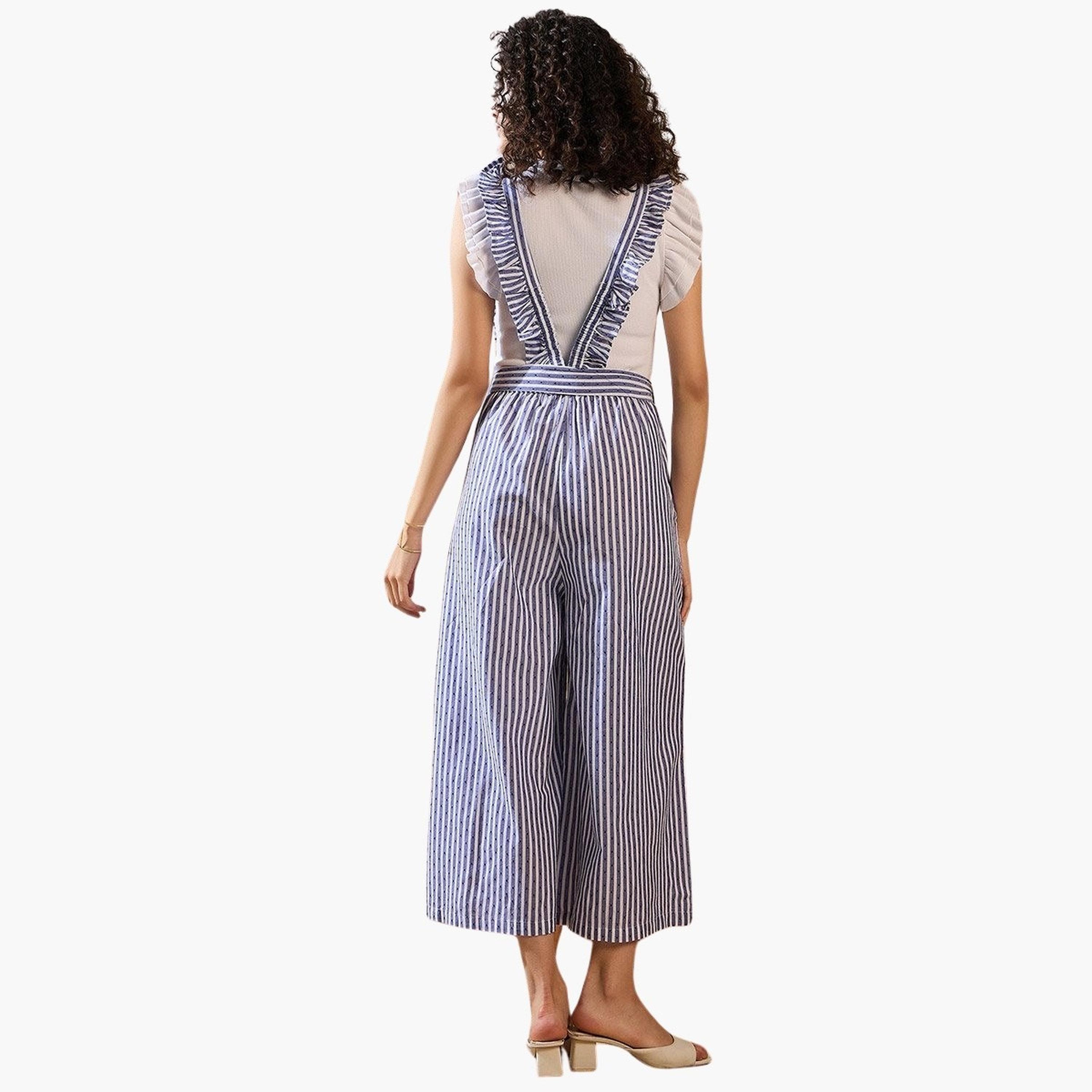 Stylestone X Styli Striped Ruffled Strappy Pinafore Jumpsuit-women-clothing-jumpsuits-image-4