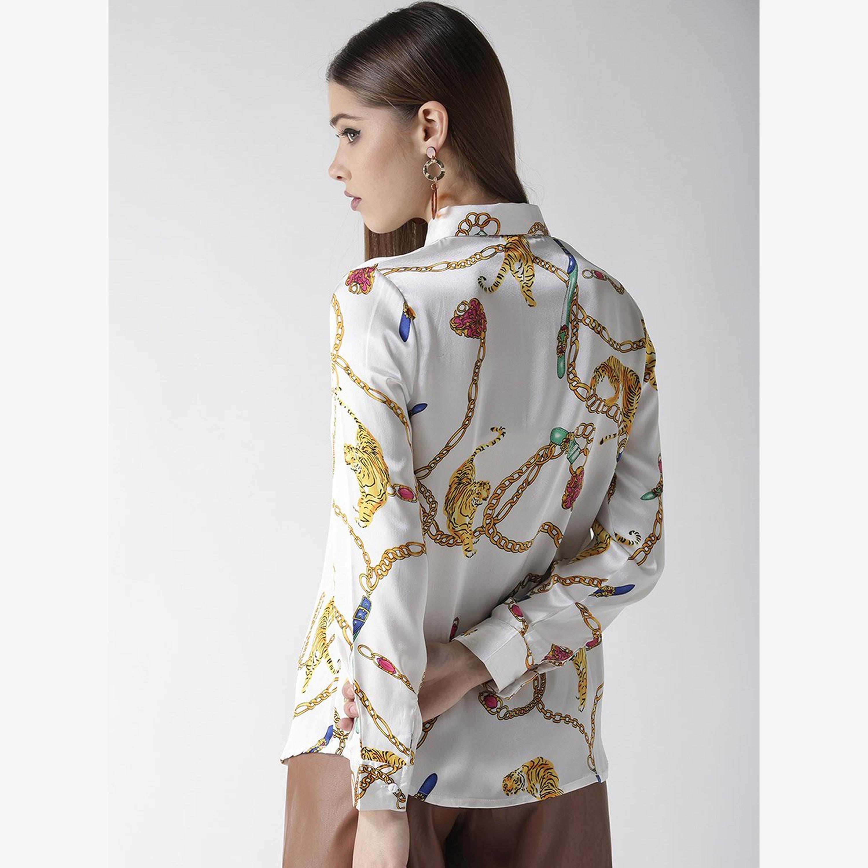 Stylestone X Styli Animal Print Buttoned Long Sleeve Shirt-women-clothing-shirtsandblouses-shirts-image-5