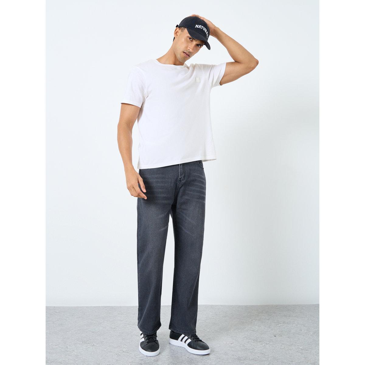 Styli Mid Rise Bootcut Faded Jeans-men-clothing-bottoms-jeans-image-2