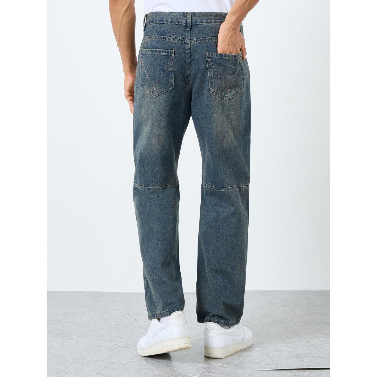 Styli Mid Rise Relaxed Fit Faded Jeans-men-clothing-bottoms-jeans-image-4