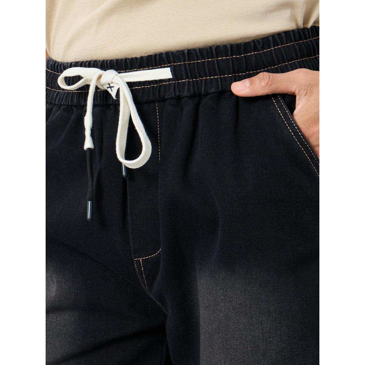 Styli Mid Rise Loose Fit Jeans with Drawcord-men-clothing-bottoms-jeans-image-3